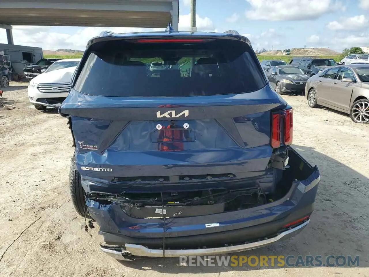 6 Photograph of a damaged car 5XYRL4JC1RG296698 KIA SORENTO 2024