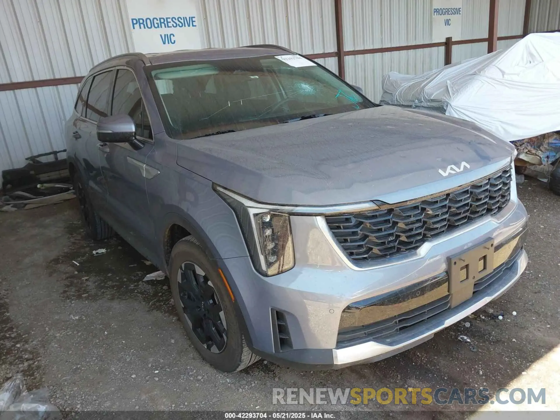 1 Photograph of a damaged car 5XYRL4JC3RG263234 KIA SORENTO 2024