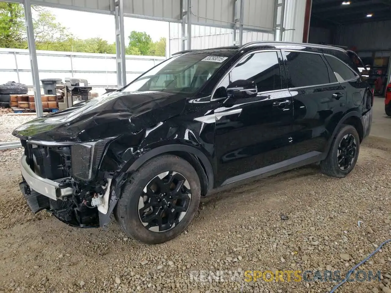 1 Photograph of a damaged car 5XYRL4JC3RG279983 KIA SORENTO 2024