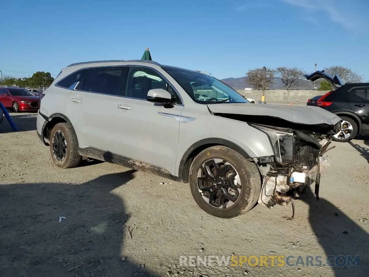 4 Фотография поврежденного автомобиля 5XYRL4JC4RG277966 KIA SORENTO 2024