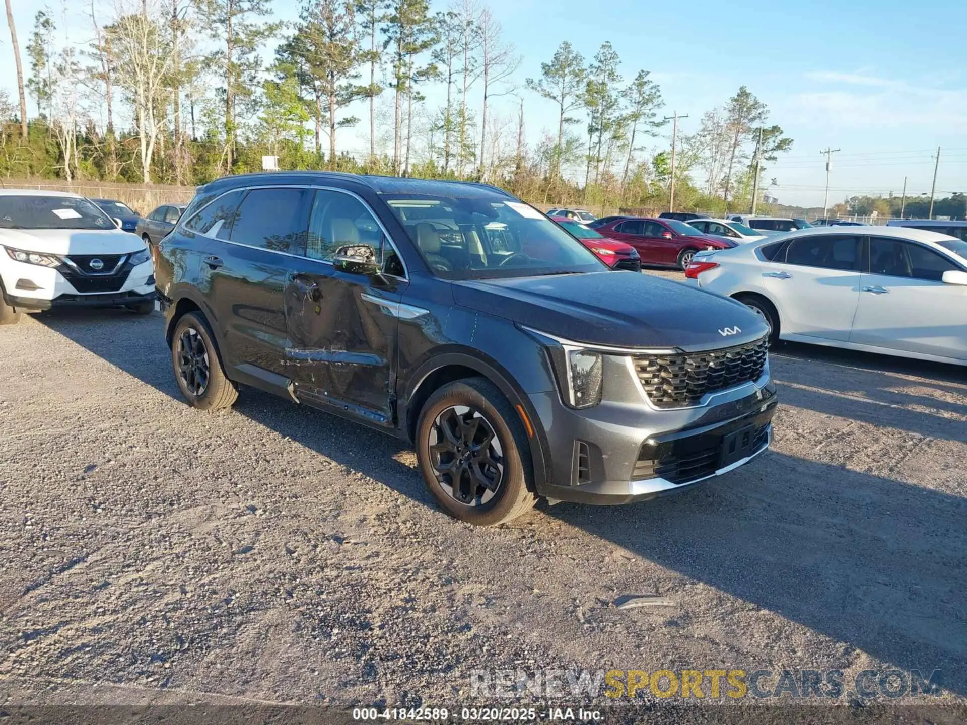 1 Photograph of a damaged car 5XYRL4JC6RG255953 KIA SORENTO 2024