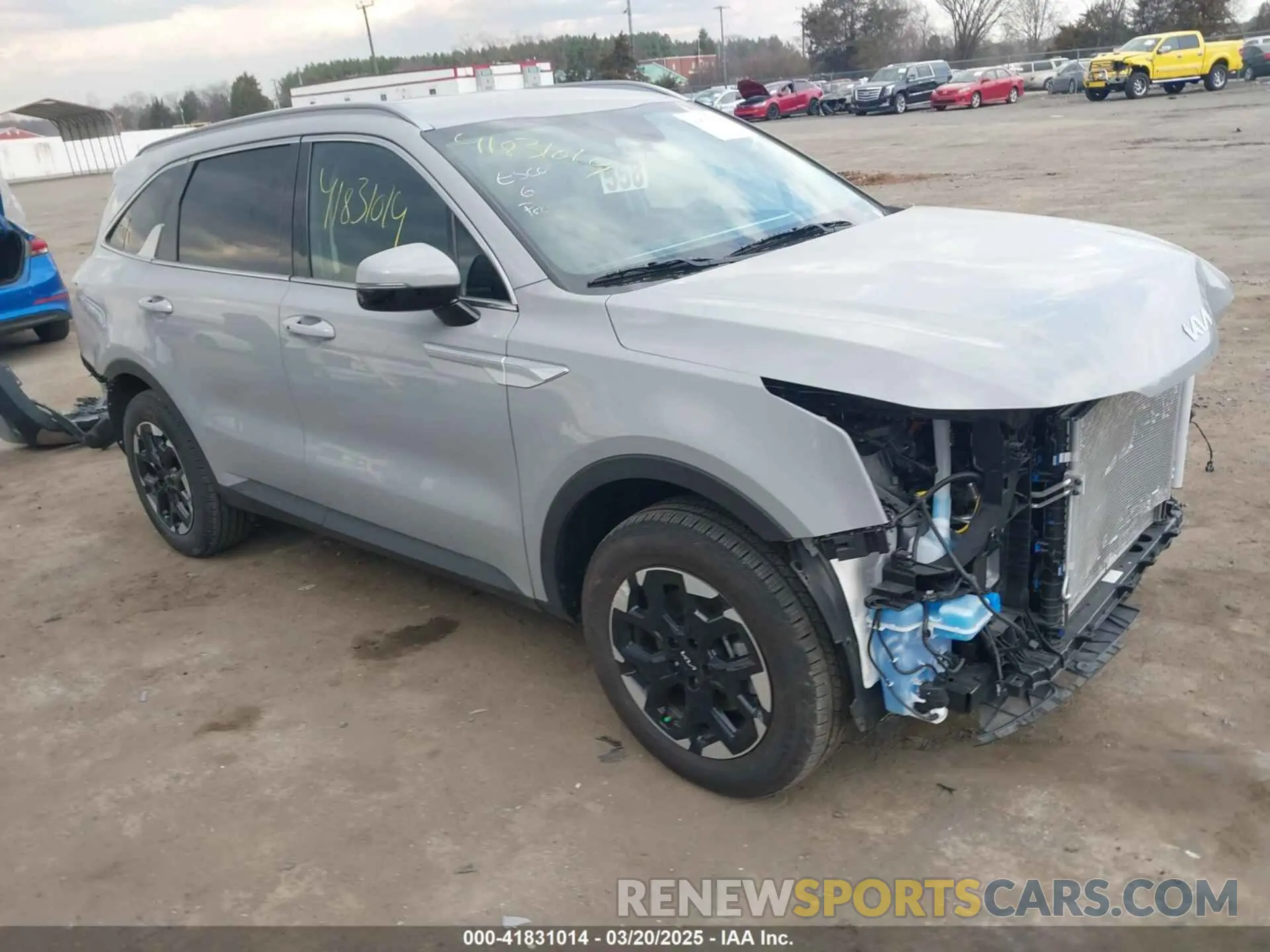 1 Фотография поврежденного автомобиля 5XYRLDJC9RG258376 KIA SORENTO 2024
