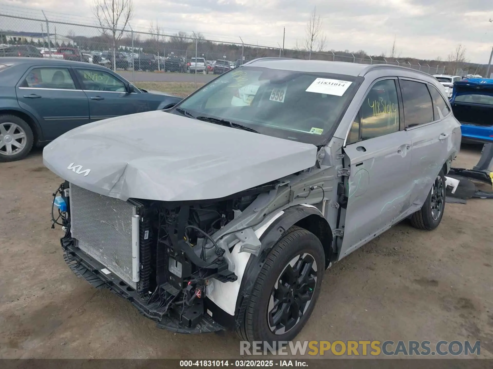 2 Фотография поврежденного автомобиля 5XYRLDJC9RG258376 KIA SORENTO 2024