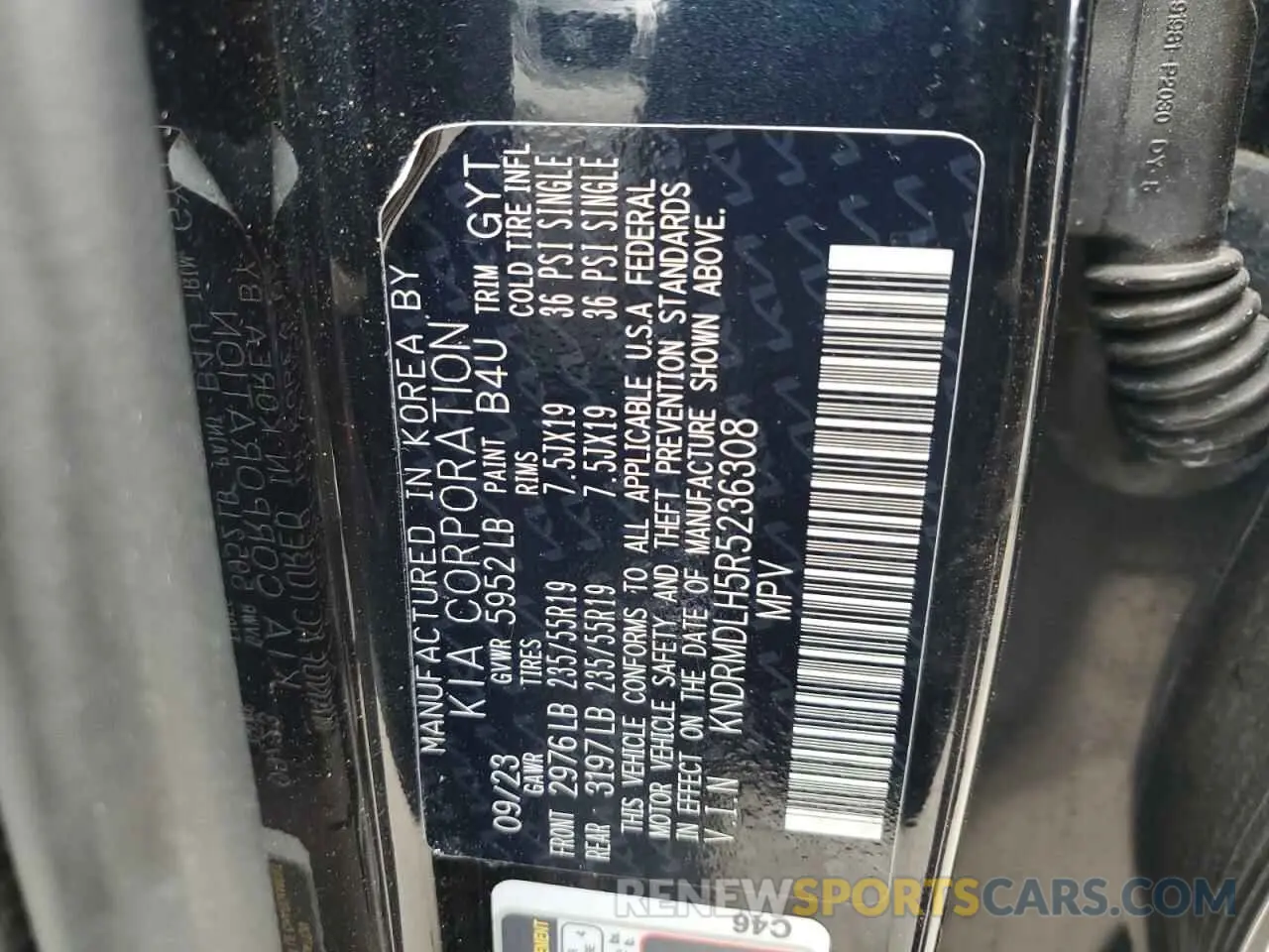 13 Фотография поврежденного автомобиля KNDRMDLH5R5236308 KIA SORENTO 2024