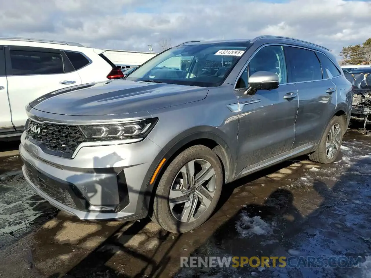 1 Photograph of a damaged car KNDRMDLH6R5236429 KIA SORENTO 2024