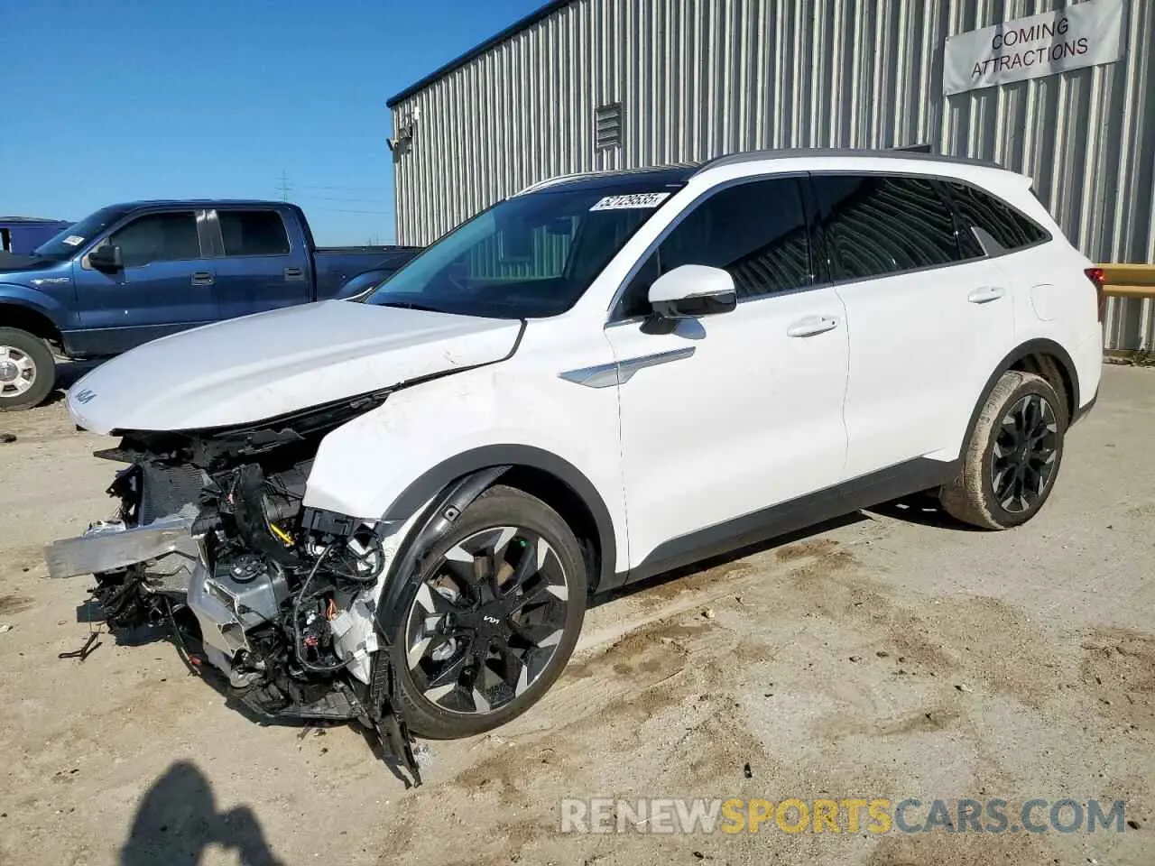 1 Photograph of a damaged car 5XYRH4JF8SG351780 KIA SORENTO 2025