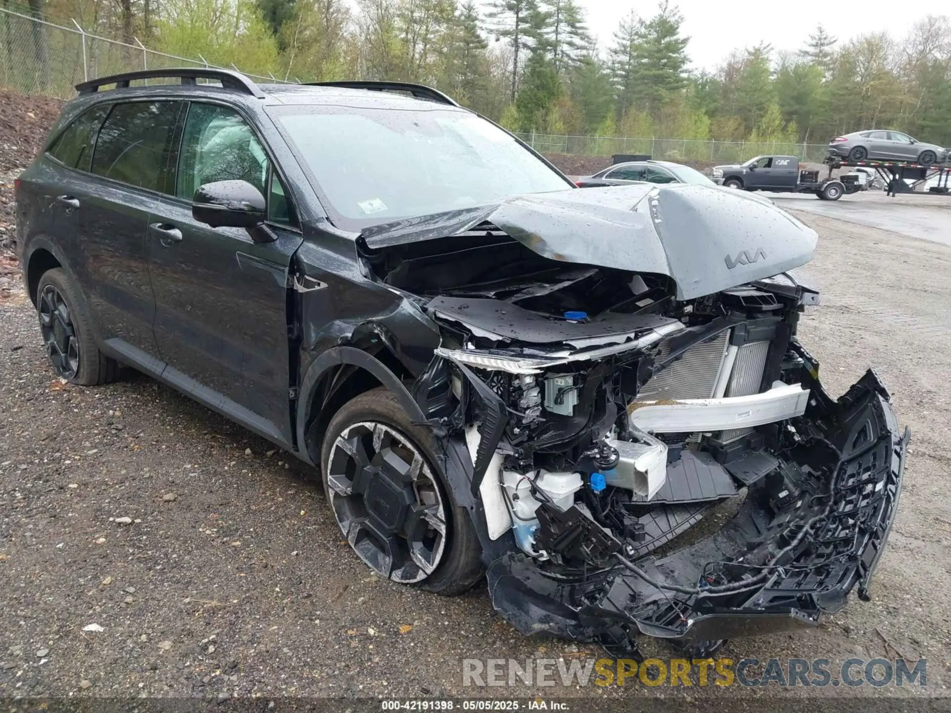 1 Photograph of a damaged car 5XYRKDJF1SG310649 KIA SORENTO 2025