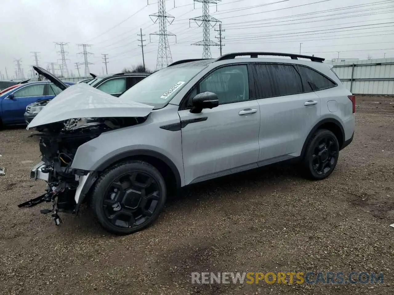 1 Фотография поврежденного автомобиля 5XYRKDJF8SG345401 KIA SORENTO 2025