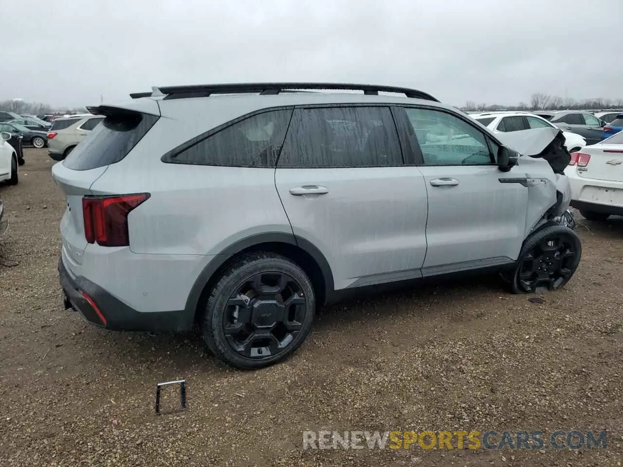 3 Фотография поврежденного автомобиля 5XYRKDJF8SG345401 KIA SORENTO 2025