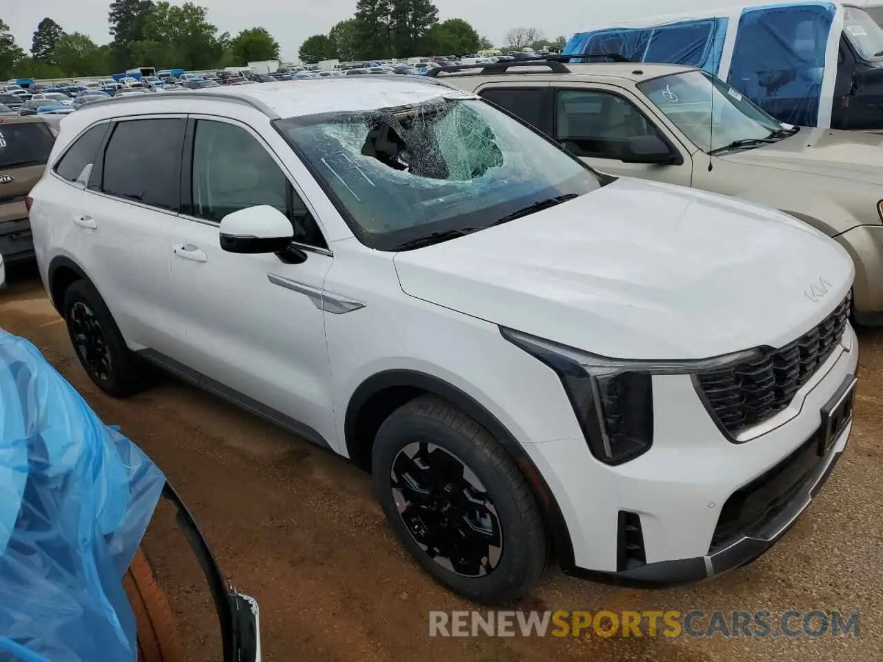 4 Фотография поврежденного автомобиля 5XYRL4JC2SG335367 KIA SORENTO 2025