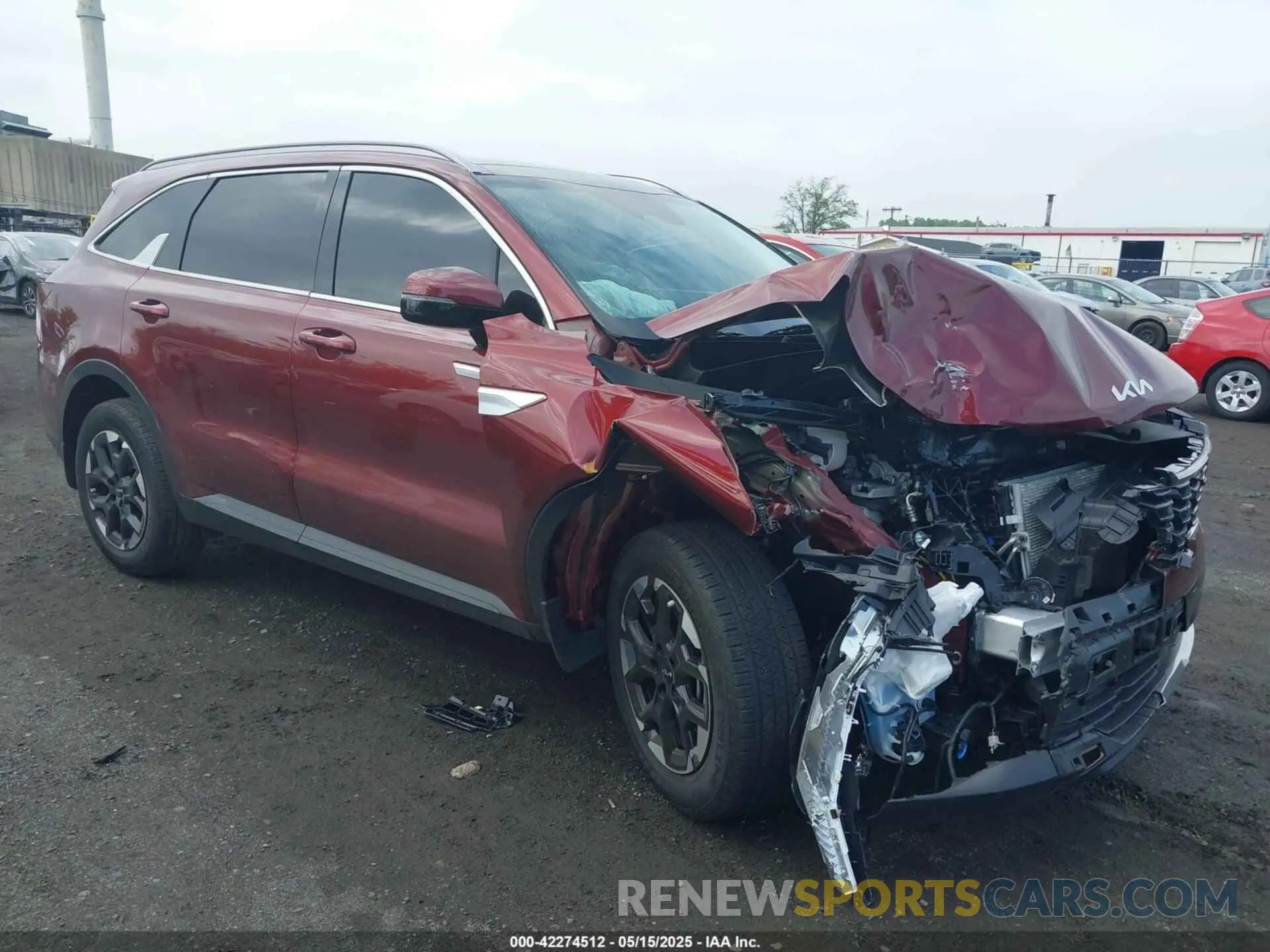1 Фотография поврежденного автомобиля 5XYRL4JC8SG356062 KIA SORENTO 2025