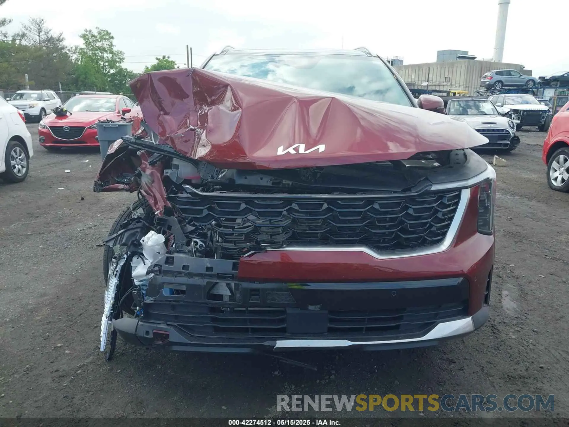 12 Фотография поврежденного автомобиля 5XYRL4JC8SG356062 KIA SORENTO 2025