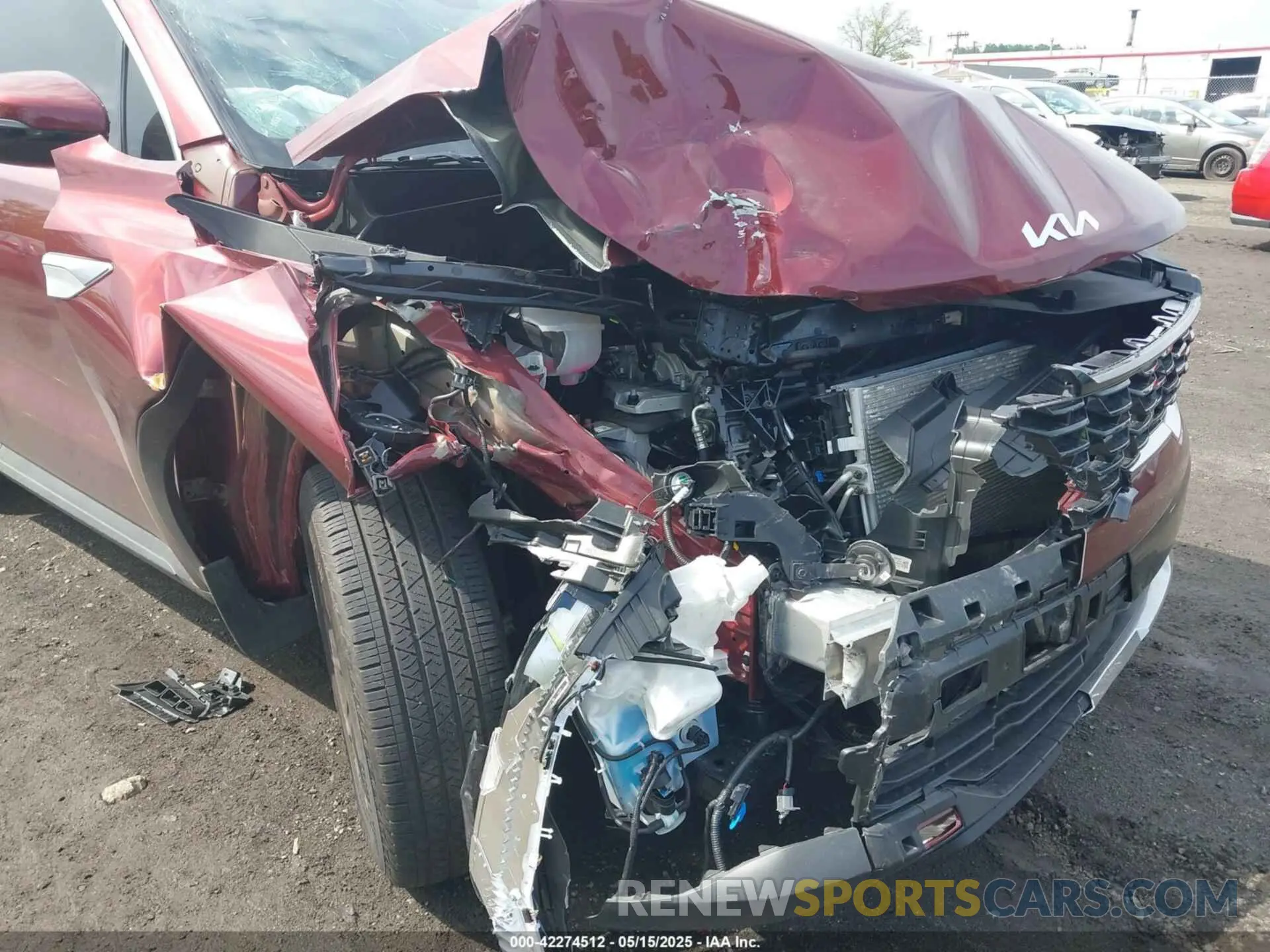 6 Фотография поврежденного автомобиля 5XYRL4JC8SG356062 KIA SORENTO 2025