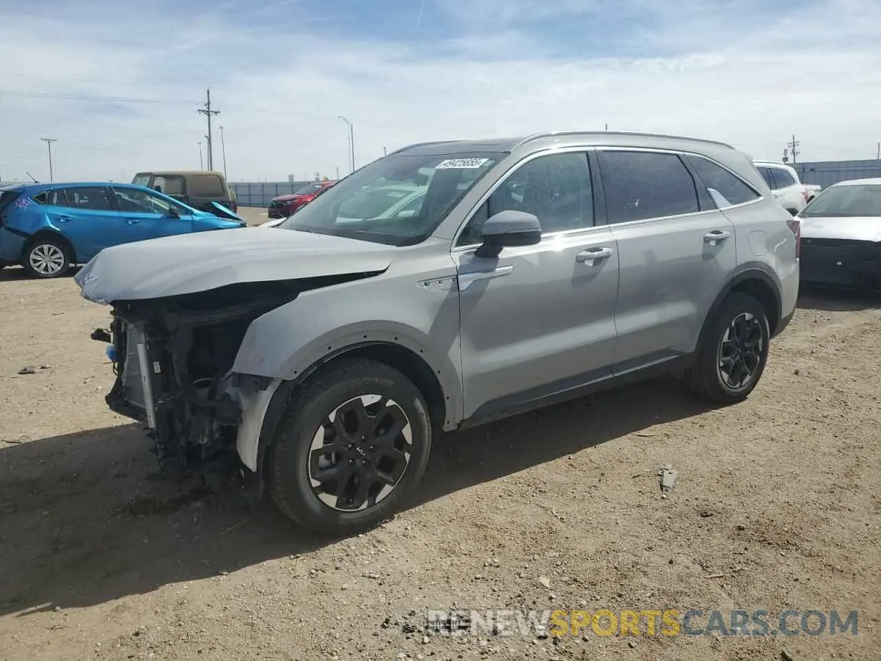 1 Photograph of a damaged car 5XYRLDJC1SG330080 KIA SORENTO 2025