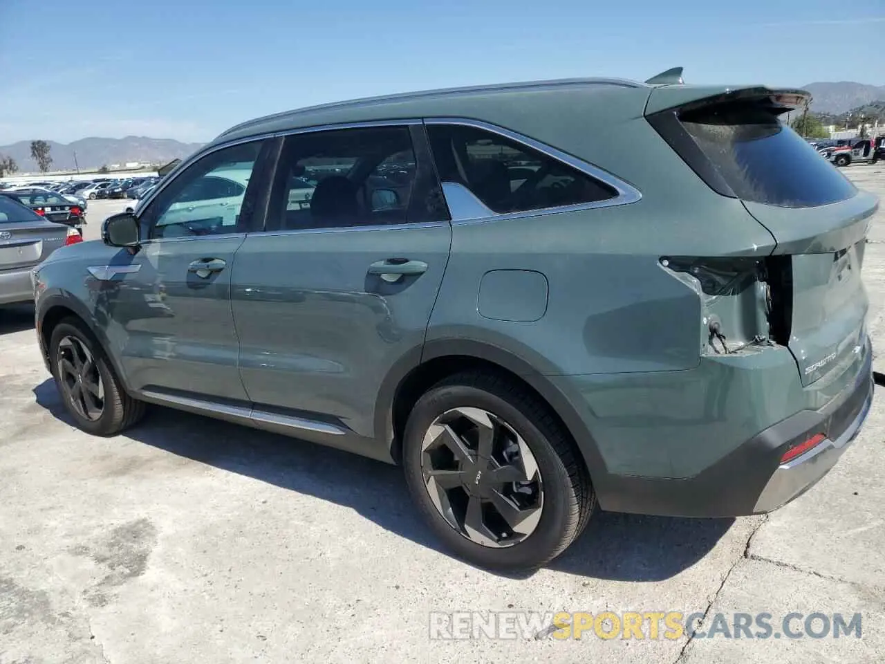 2 Photograph of a damaged car KNDRH4JGXS5302257 KIA SORENTO 2025