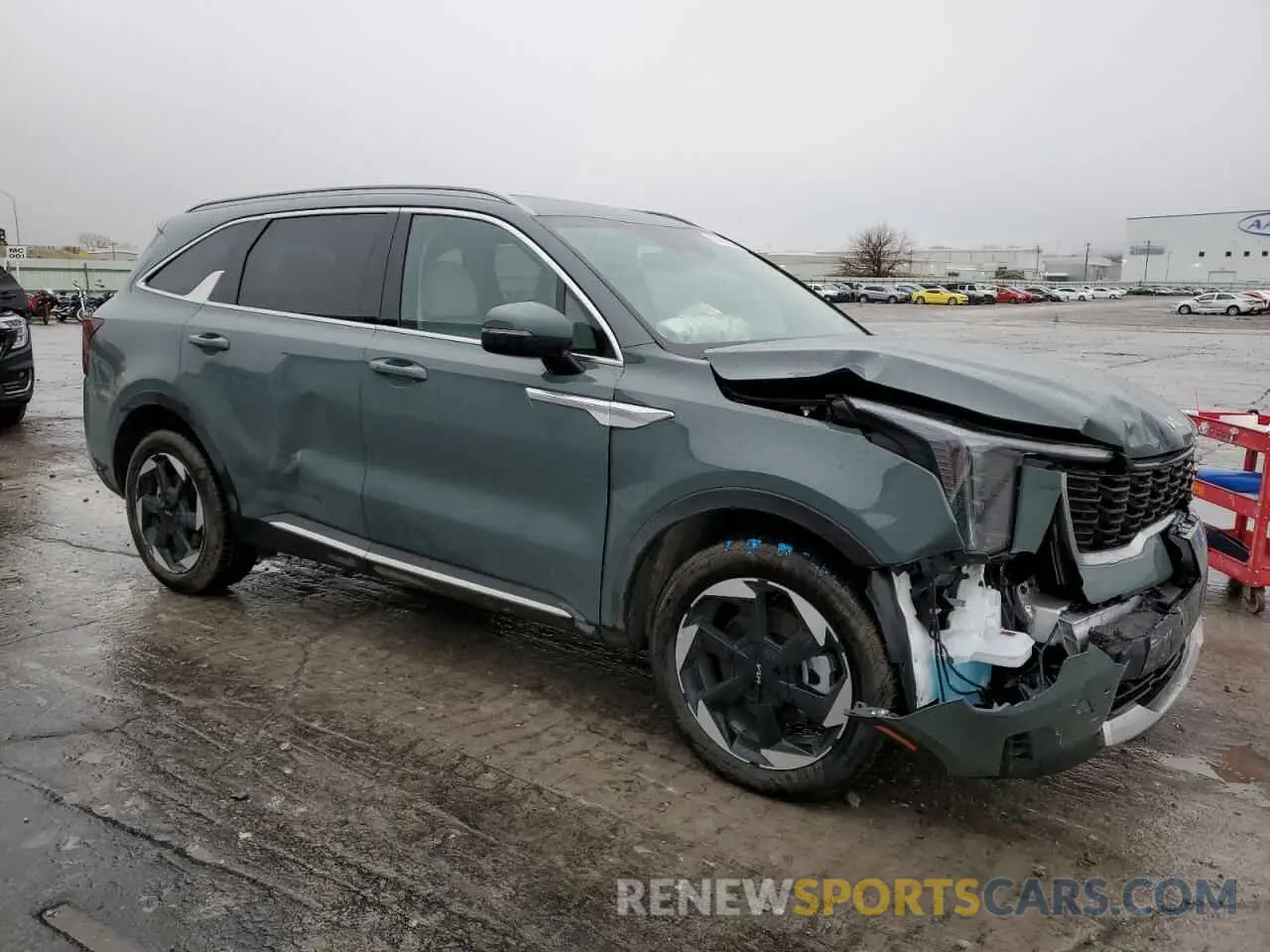 4 Photograph of a damaged car KNDRHDJGXS5315803 KIA SORENTO 2025