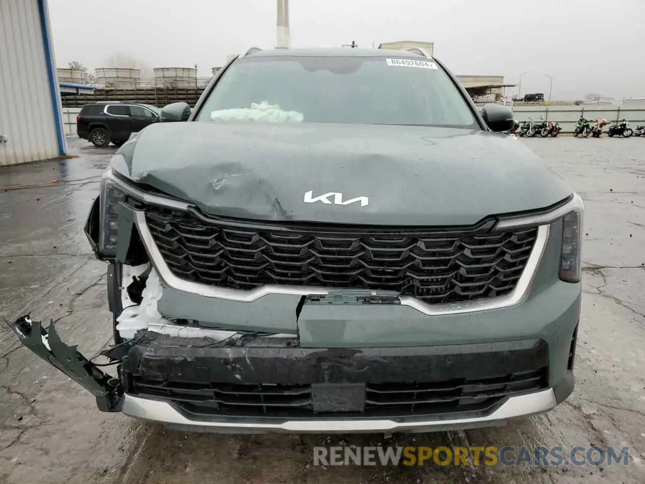 5 Photograph of a damaged car KNDRHDJGXS5315803 KIA SORENTO 2025