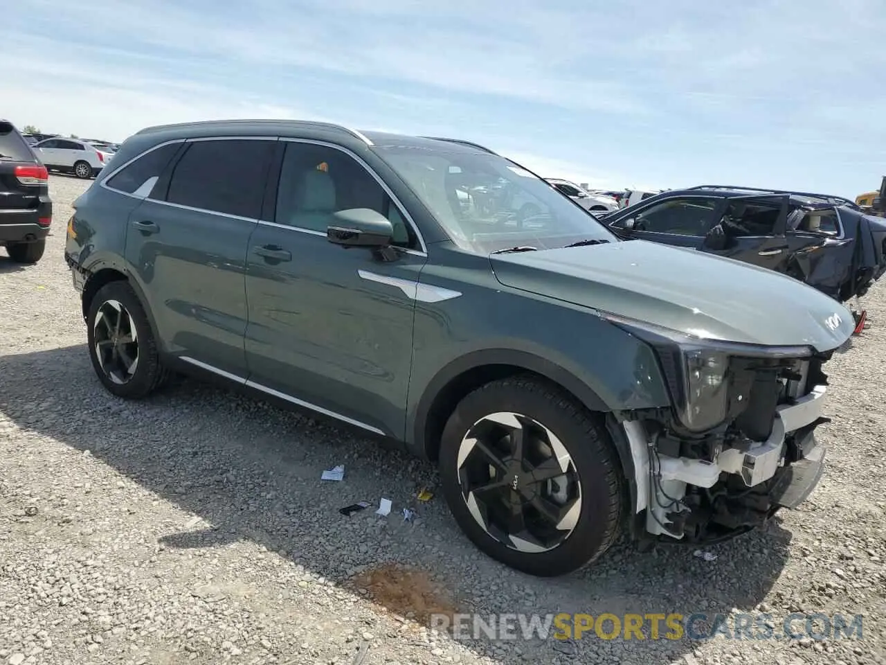 4 Фотография поврежденного автомобиля KNDRKDJG6S5323043 KIA SORENTO 2025