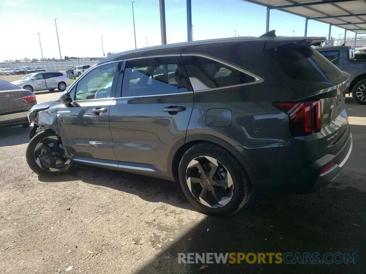 2 Photograph of a damaged car KNDRKDJG9S5287090 KIA SORENTO 2025