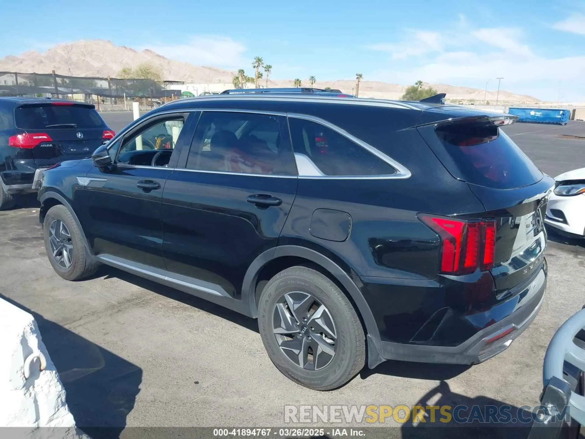 3 Photograph of a damaged car KNDRG4LG5M5049710 KIA SORENTO HYBRID 2021