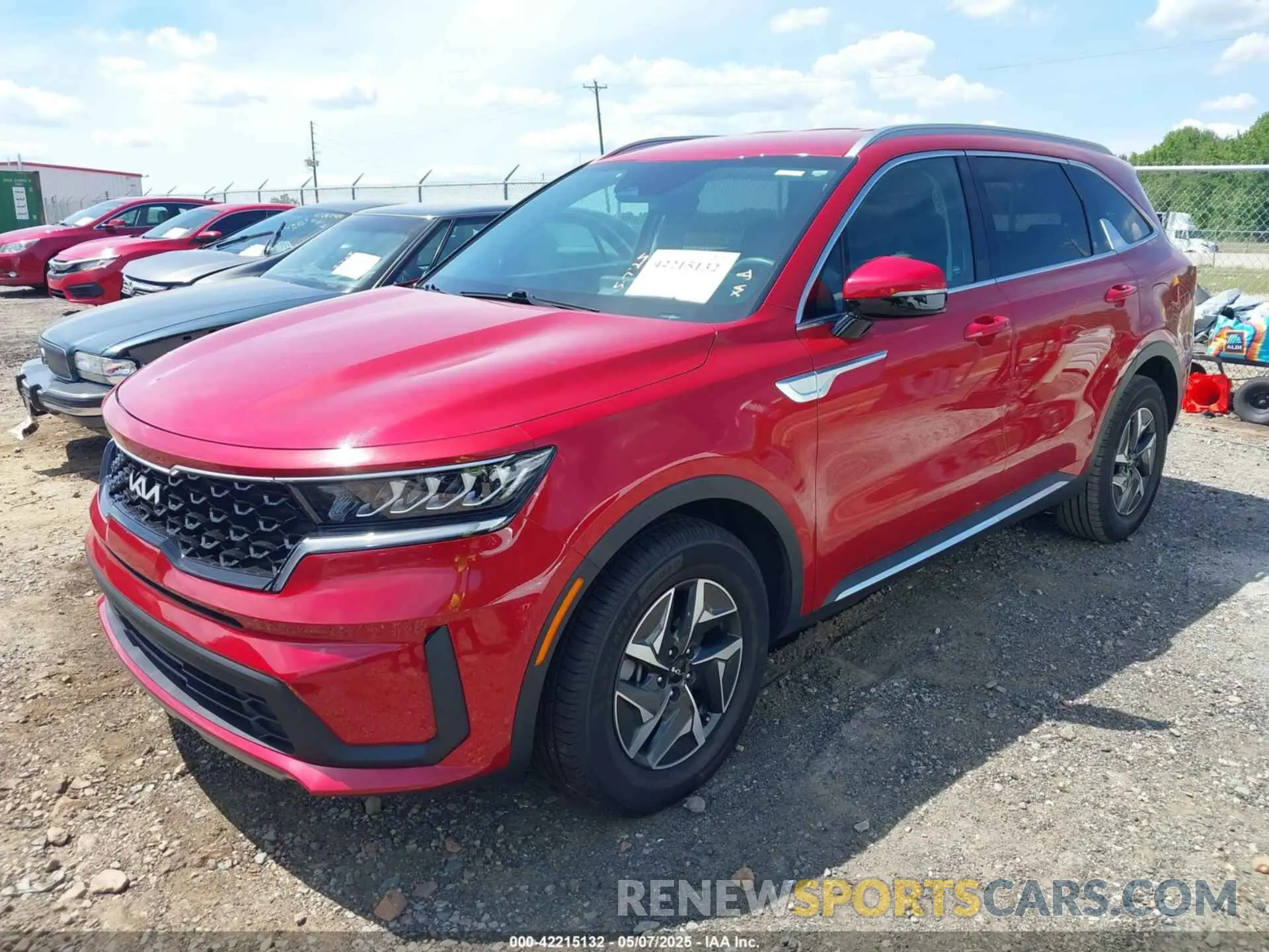 2 Photograph of a damaged car KNDRG4LG0N5113069 KIA SORENTO HYBRID 2022