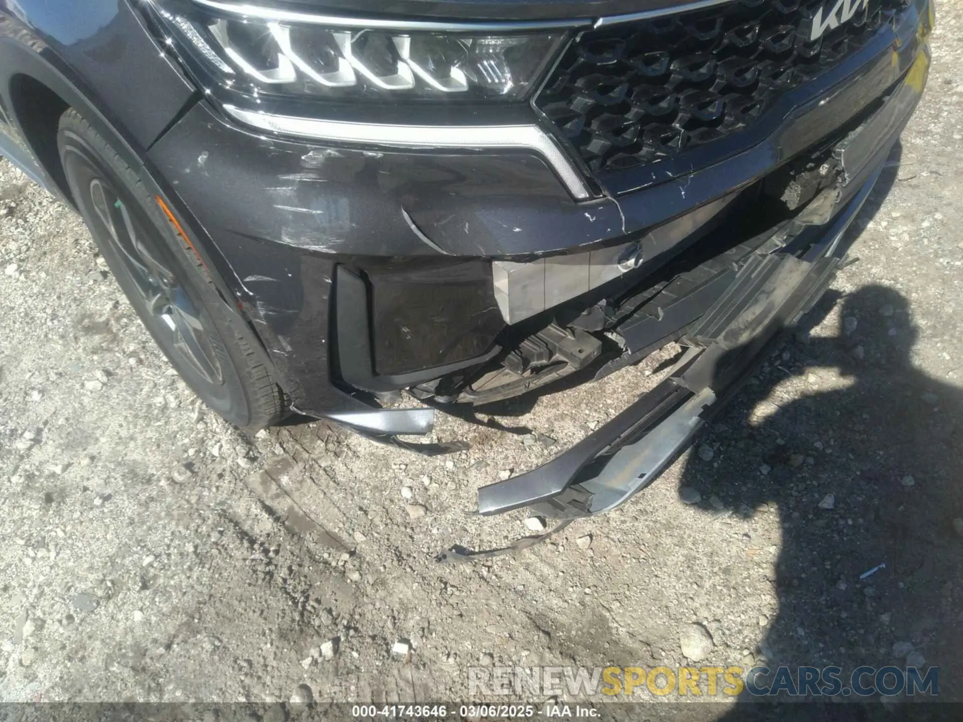 6 Photograph of a damaged car KNDRG4LG3N5120310 KIA SORENTO HYBRID 2022