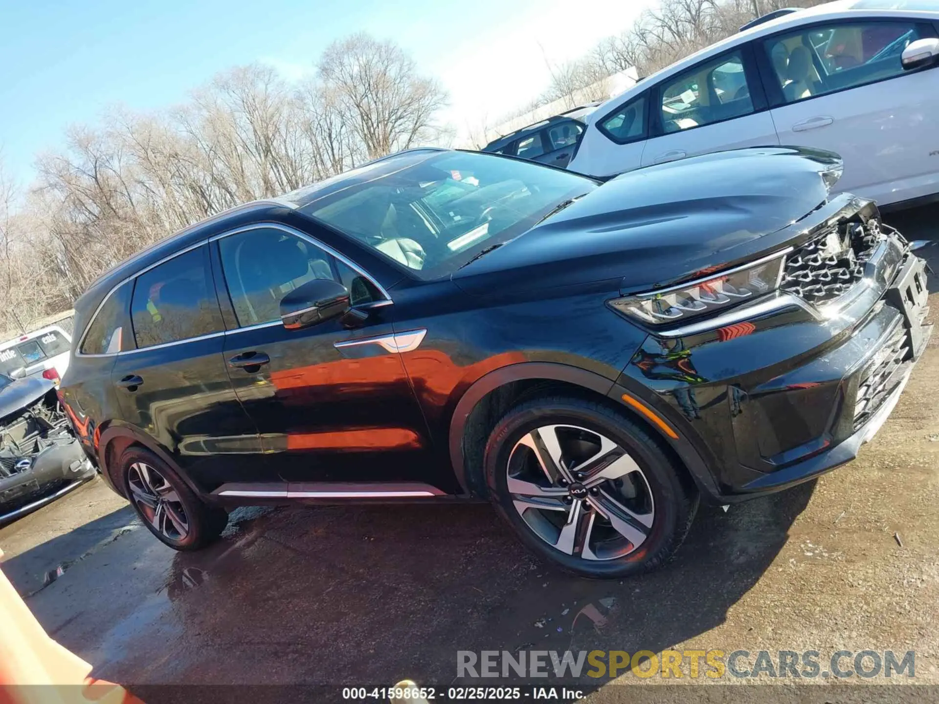 14 Photograph of a damaged car KNDRHDLG9N5096673 KIA SORENTO HYBRID 2022