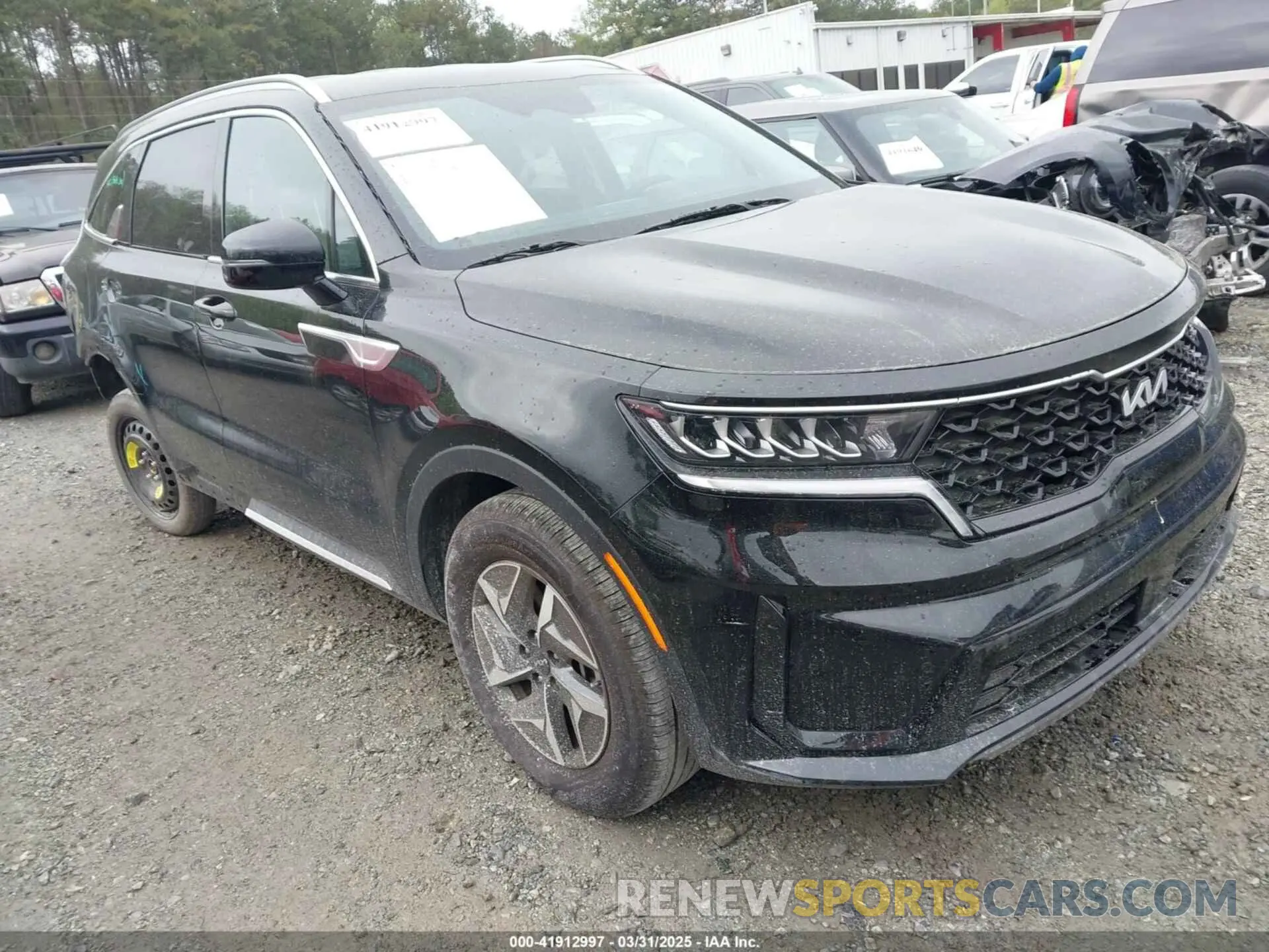 1 Photograph of a damaged car KNDRH4LG5P5198328 KIA SORENTO HYBRID 2023