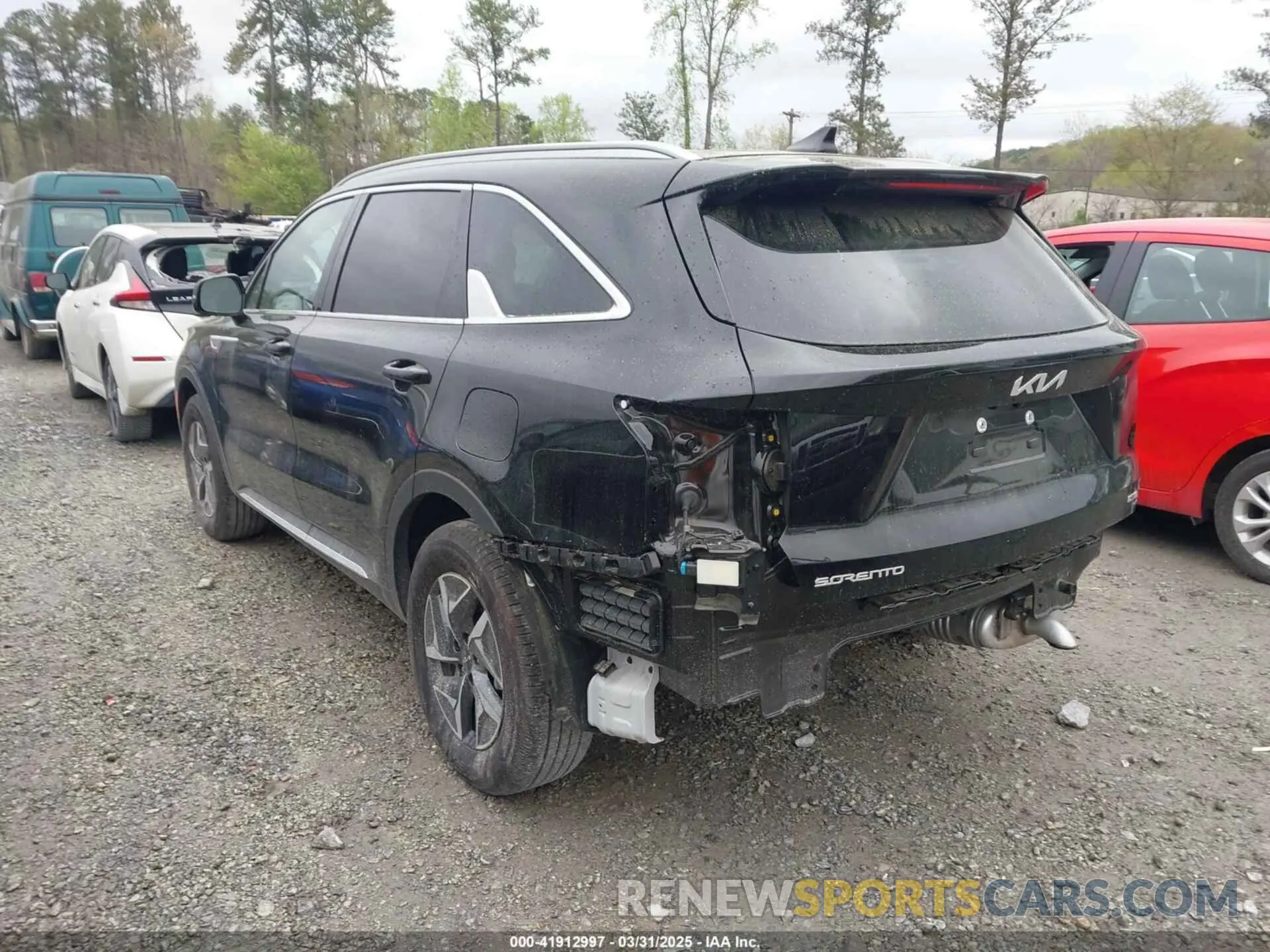 3 Photograph of a damaged car KNDRH4LG5P5198328 KIA SORENTO HYBRID 2023