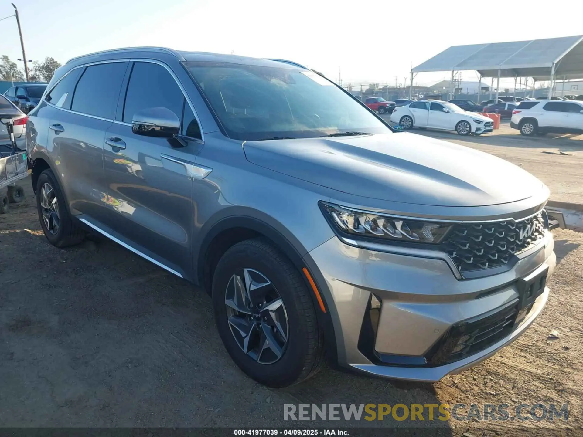 1 Фотография поврежденного автомобиля KNDRH4LG6P5184194 KIA SORENTO HYBRID 2023