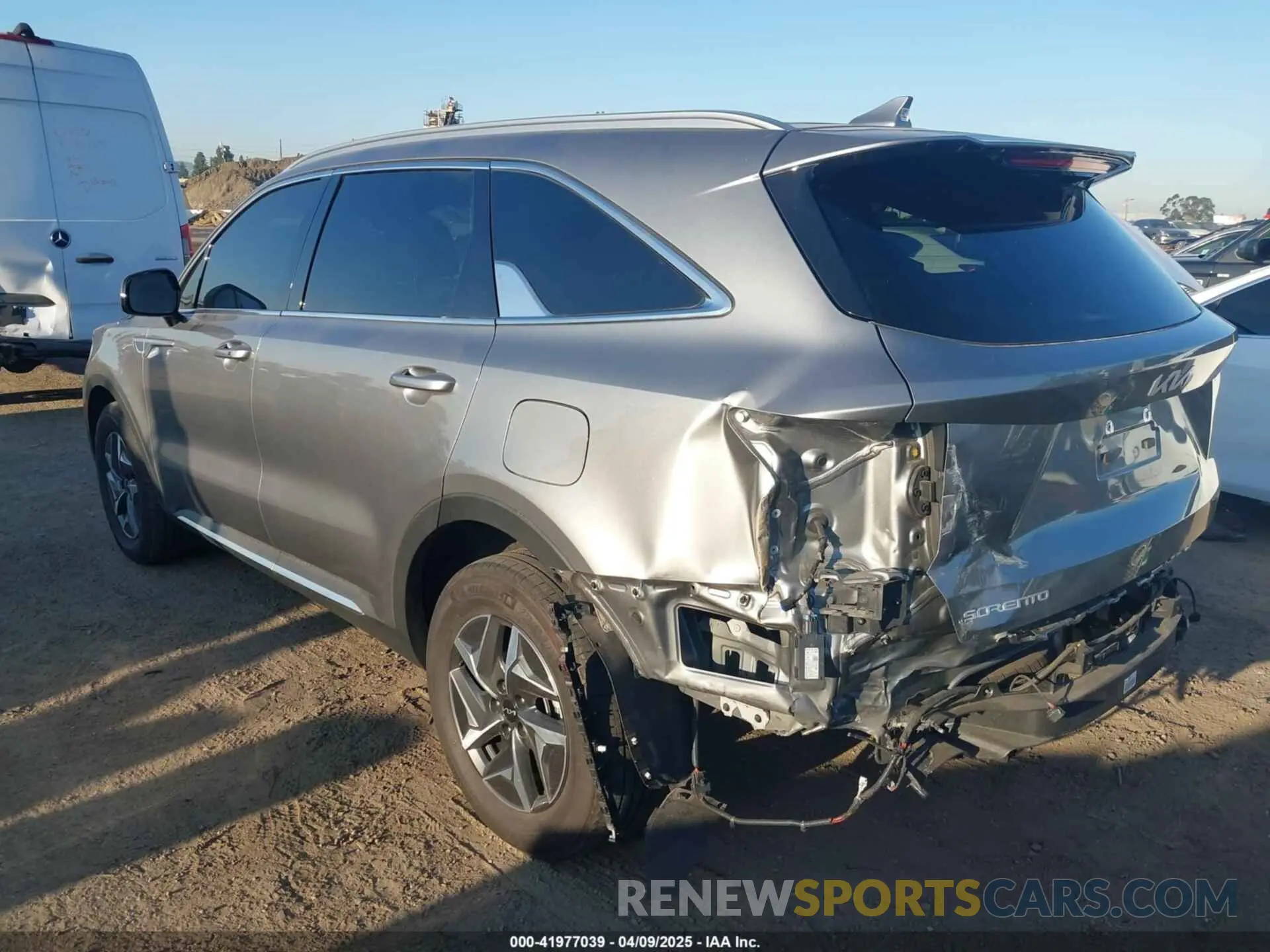 3 Фотография поврежденного автомобиля KNDRH4LG6P5184194 KIA SORENTO HYBRID 2023