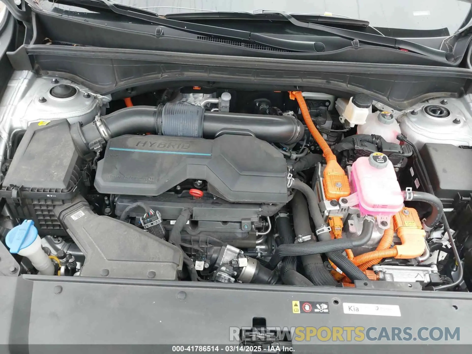 10 Photograph of a damaged car KNDRHDLG6P5131155 KIA SORENTO HYBRID 2023