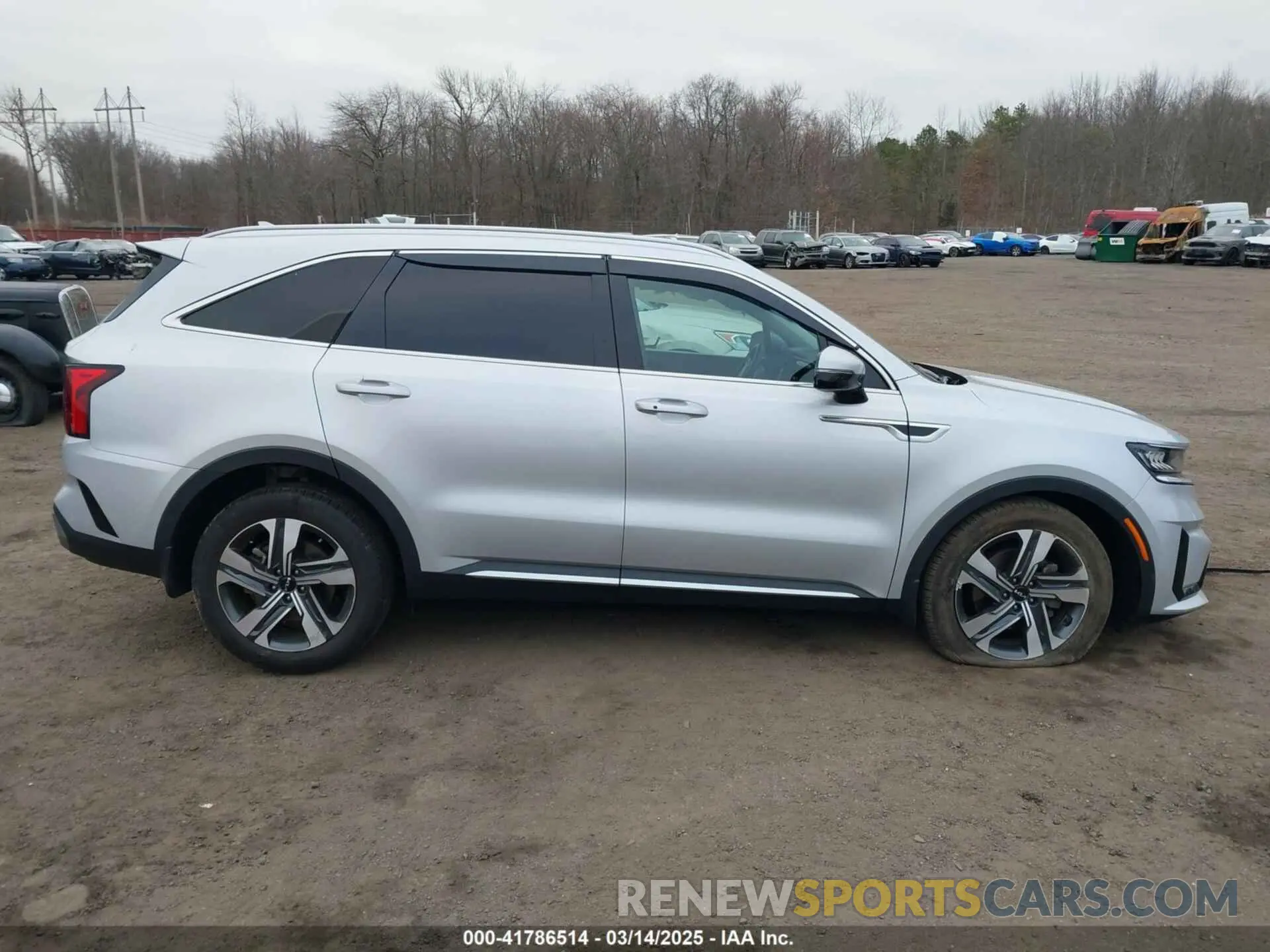 13 Photograph of a damaged car KNDRHDLG6P5131155 KIA SORENTO HYBRID 2023