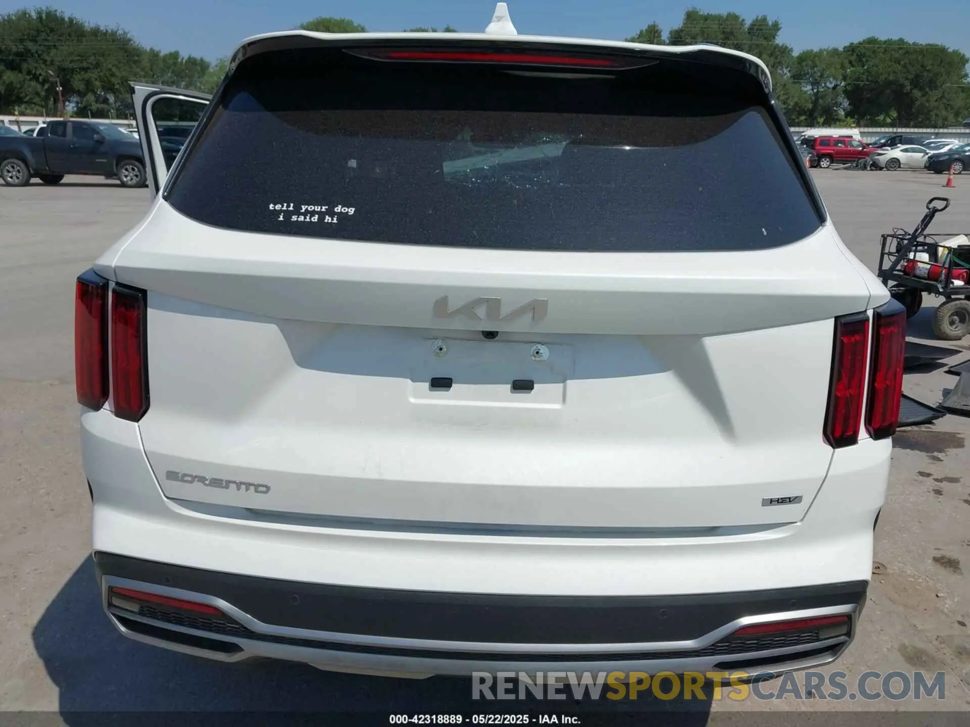 16 Photograph of a damaged car KNDRKDLG2P5170701 KIA SORENTO HYBRID 2023