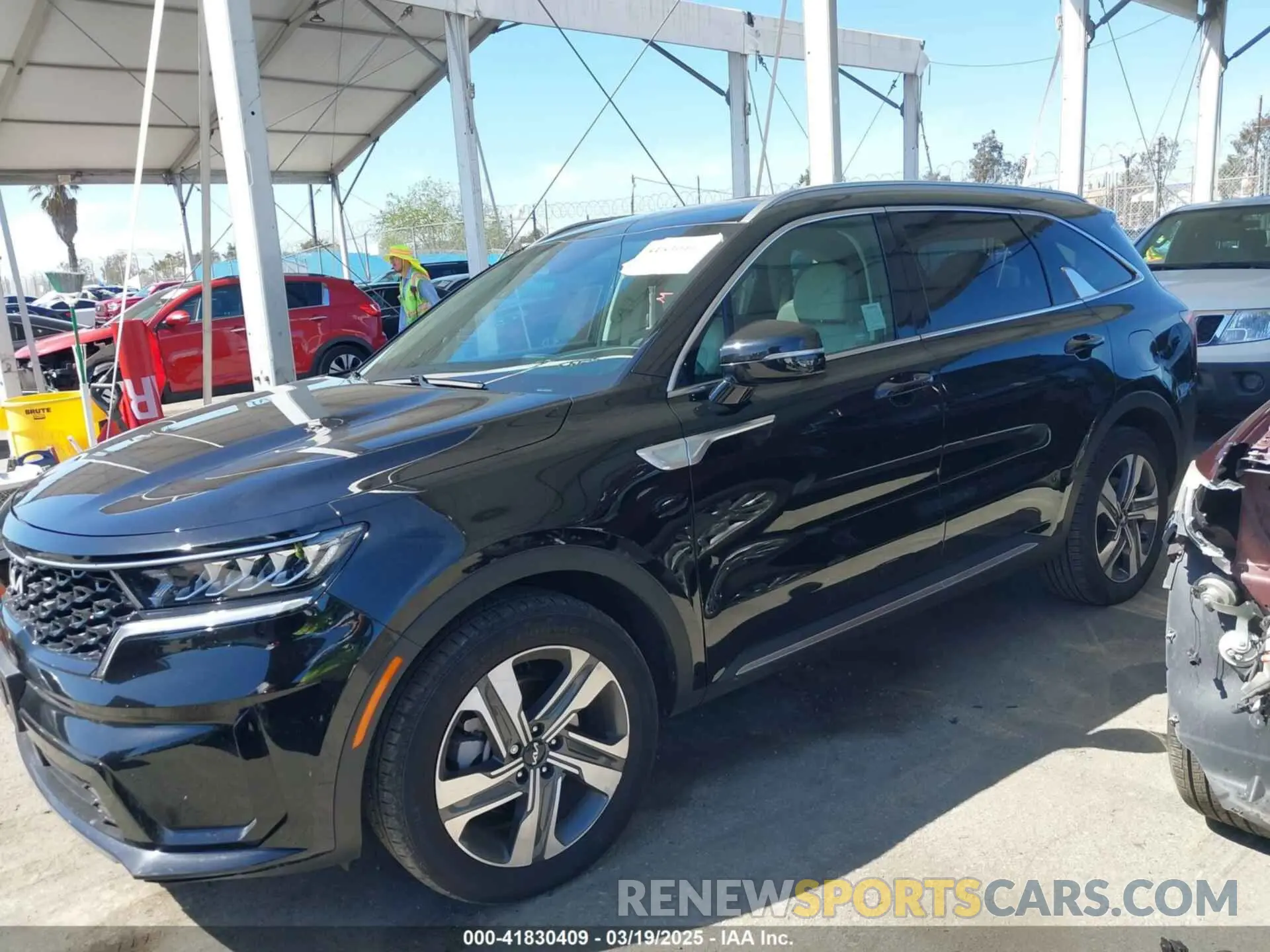 13 Фотография поврежденного автомобиля KNDRHDLG1R5235846 KIA SORENTO HYBRID 2024