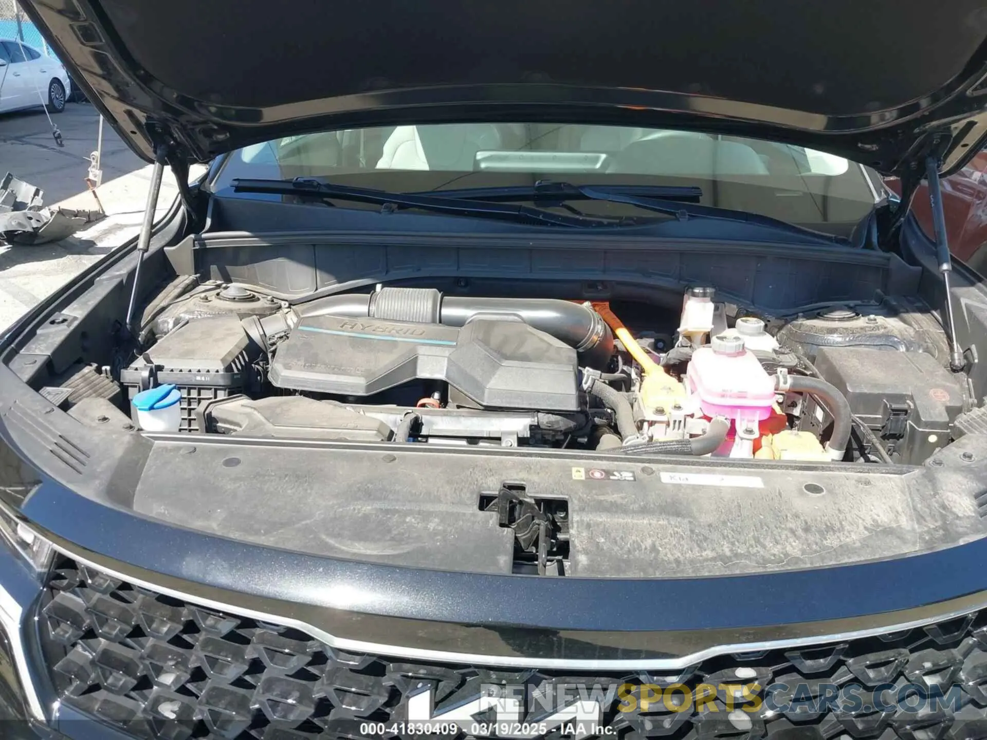 9 Фотография поврежденного автомобиля KNDRHDLG1R5235846 KIA SORENTO HYBRID 2024