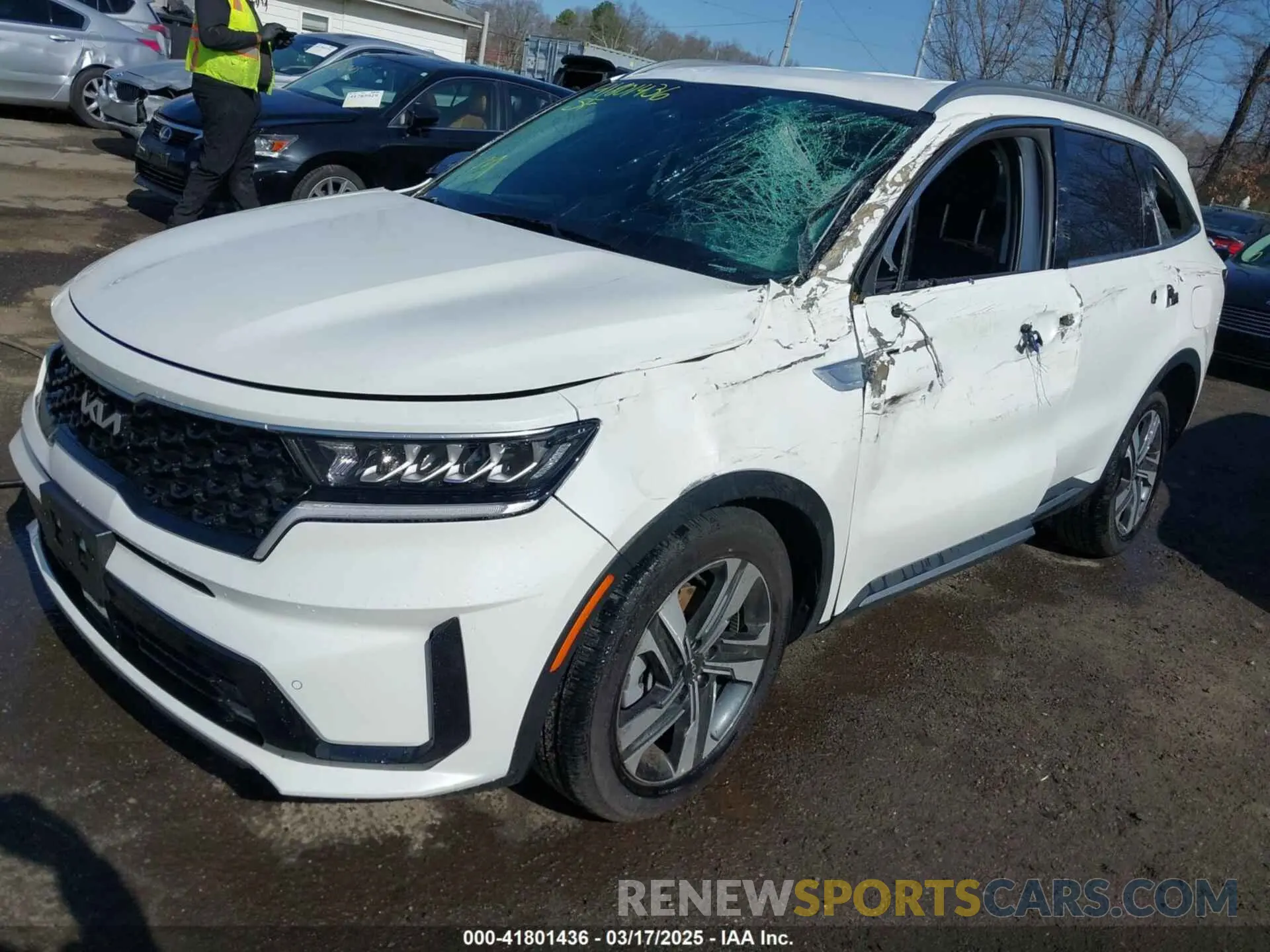 2 Фотография поврежденного автомобиля KNDRHDLG5R5259177 KIA SORENTO HYBRID 2024