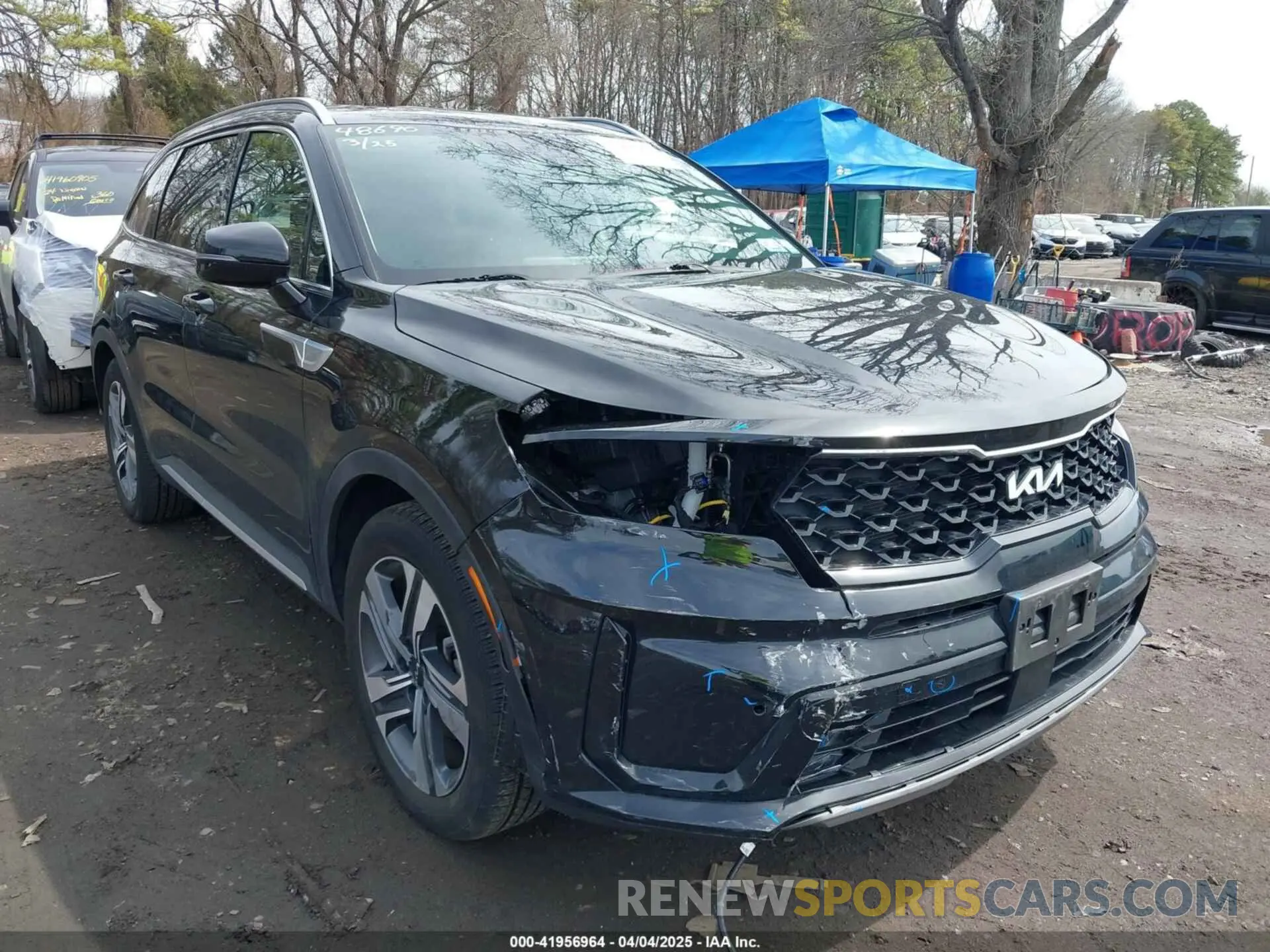 1 Фотография поврежденного автомобиля KNDRHDLGXR5248885 KIA SORENTO HYBRID 2024