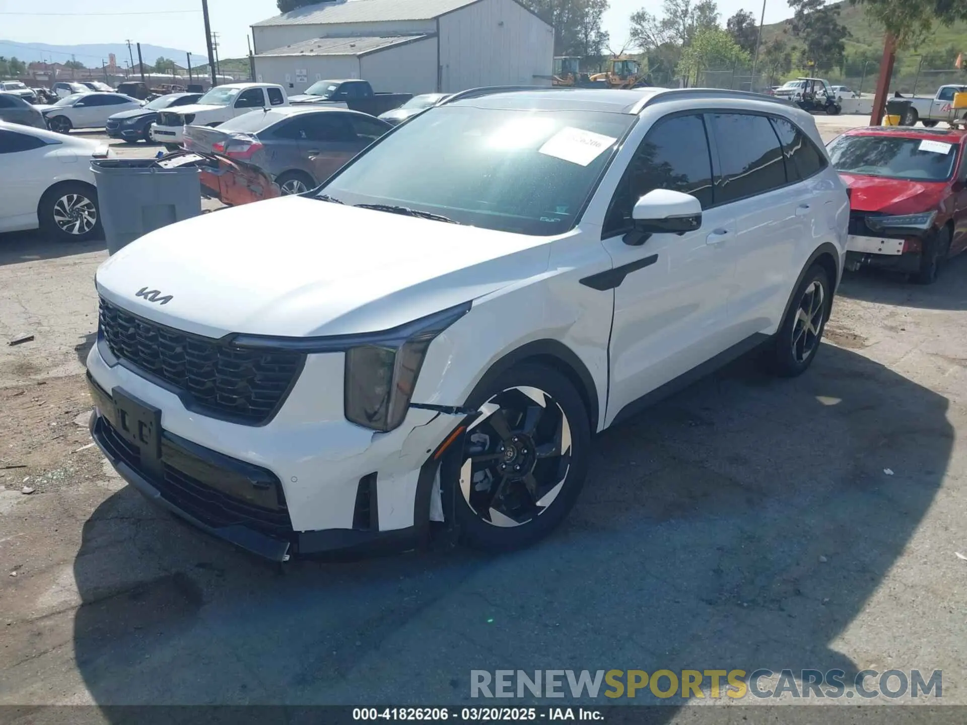 2 Фотография поврежденного автомобиля KNDRKDJG2S5352409 KIA SORENTO HYBRID 2025