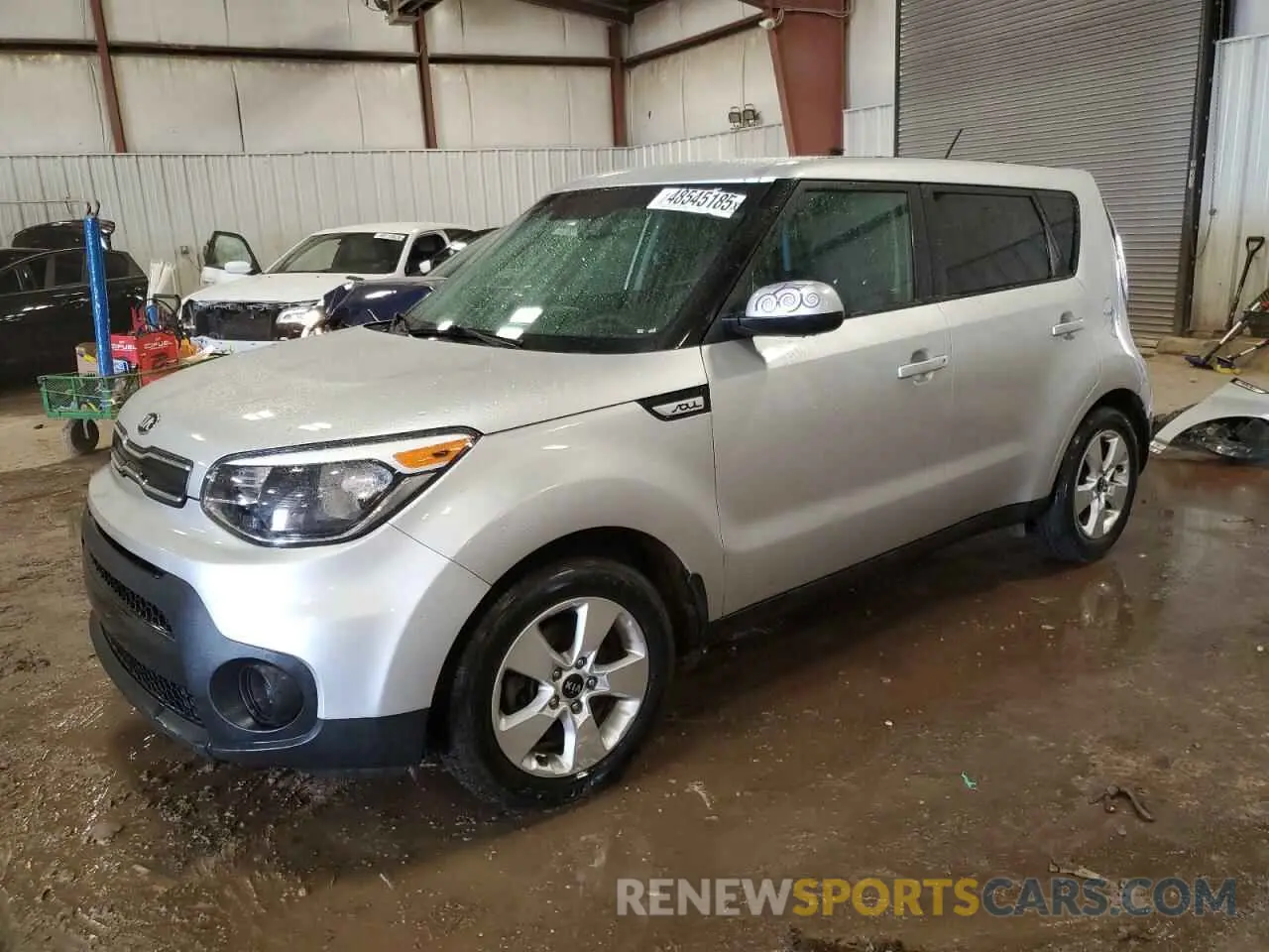 1 Photograph of a damaged car KNDJN2A20K7023449 KIA SOUL 2019