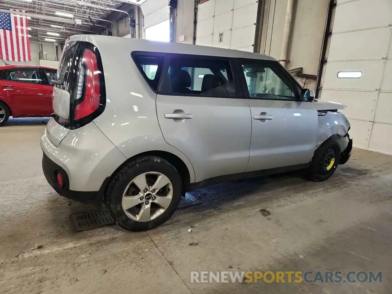 3 Photograph of a damaged car KNDJN2A20K7641046 KIA SOUL 2019