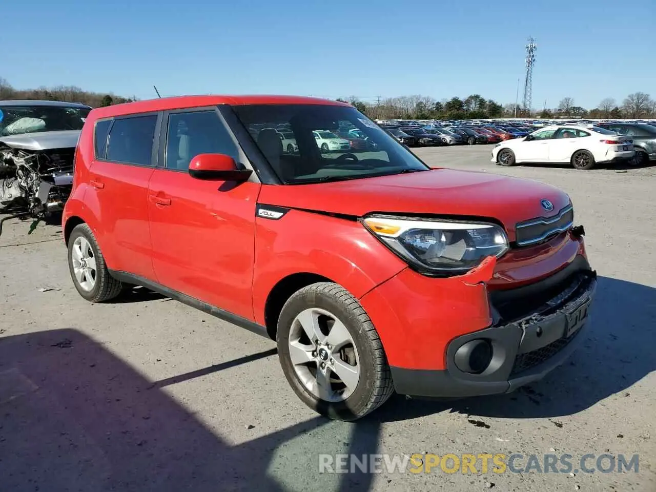 4 Photograph of a damaged car KNDJN2A20K7664651 KIA SOUL 2019