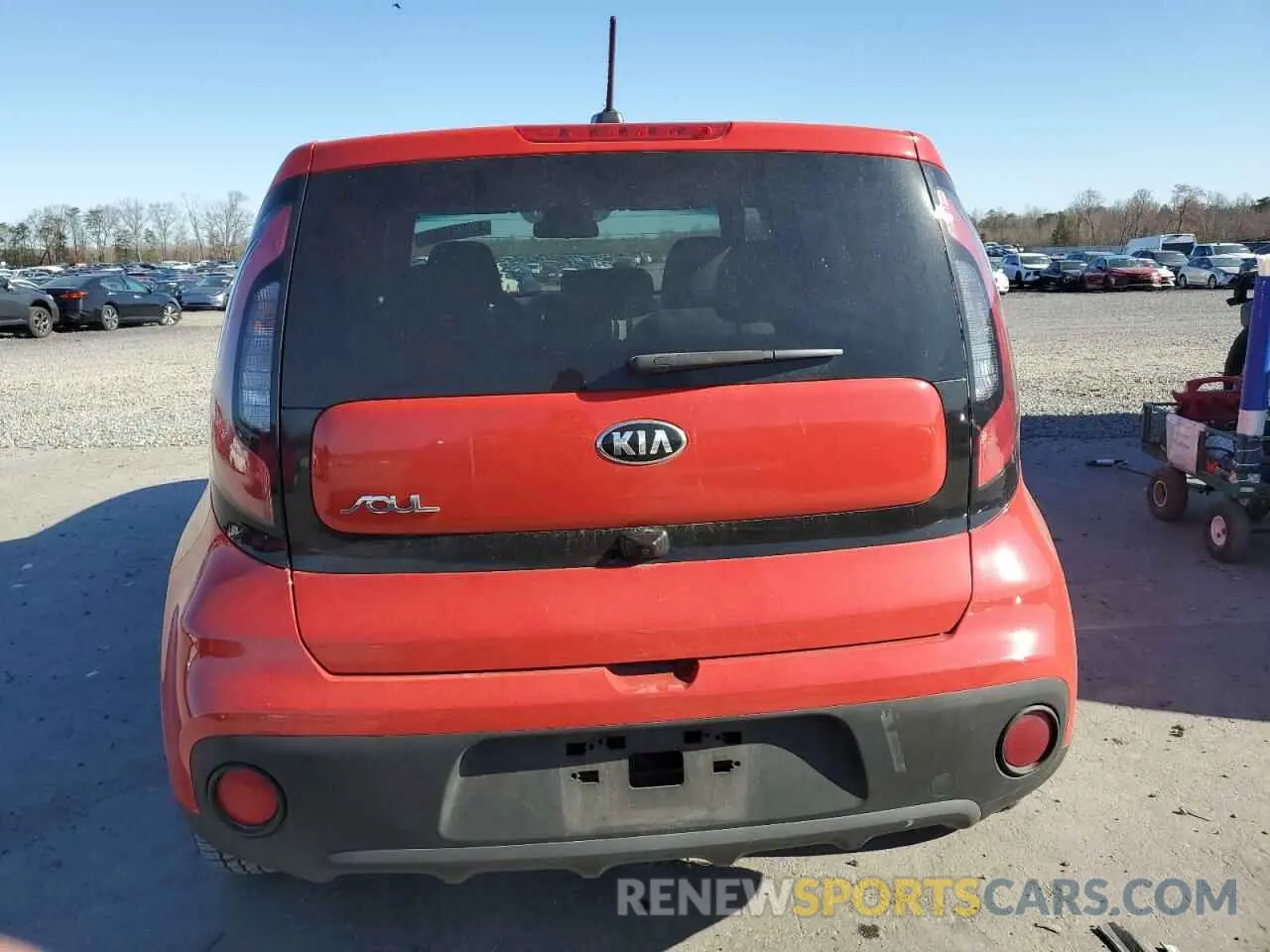 6 Photograph of a damaged car KNDJN2A20K7664651 KIA SOUL 2019