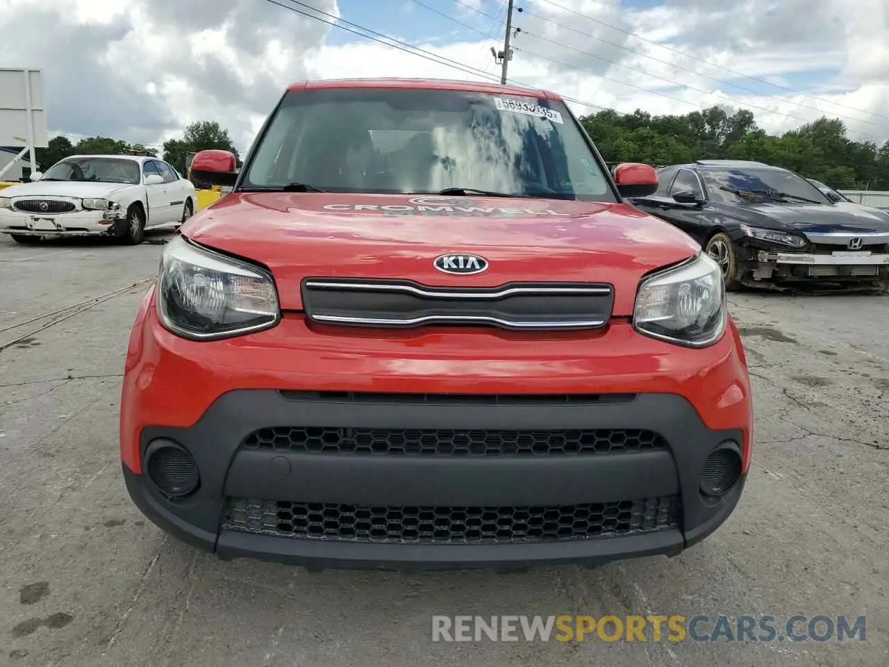 5 Photograph of a damaged car KNDJN2A20K7685192 KIA SOUL 2019