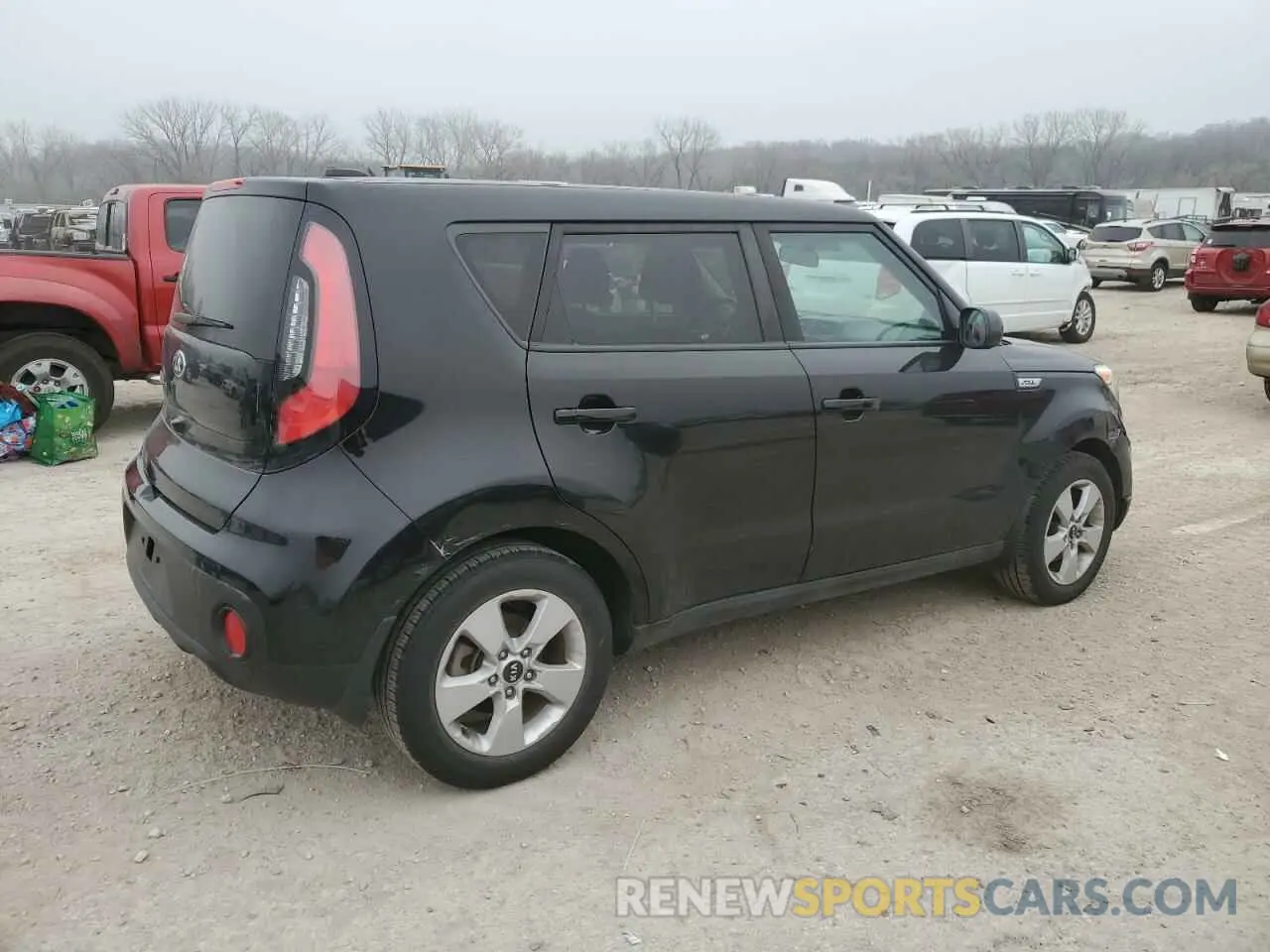 3 Photograph of a damaged car KNDJN2A21K7663203 KIA SOUL 2019