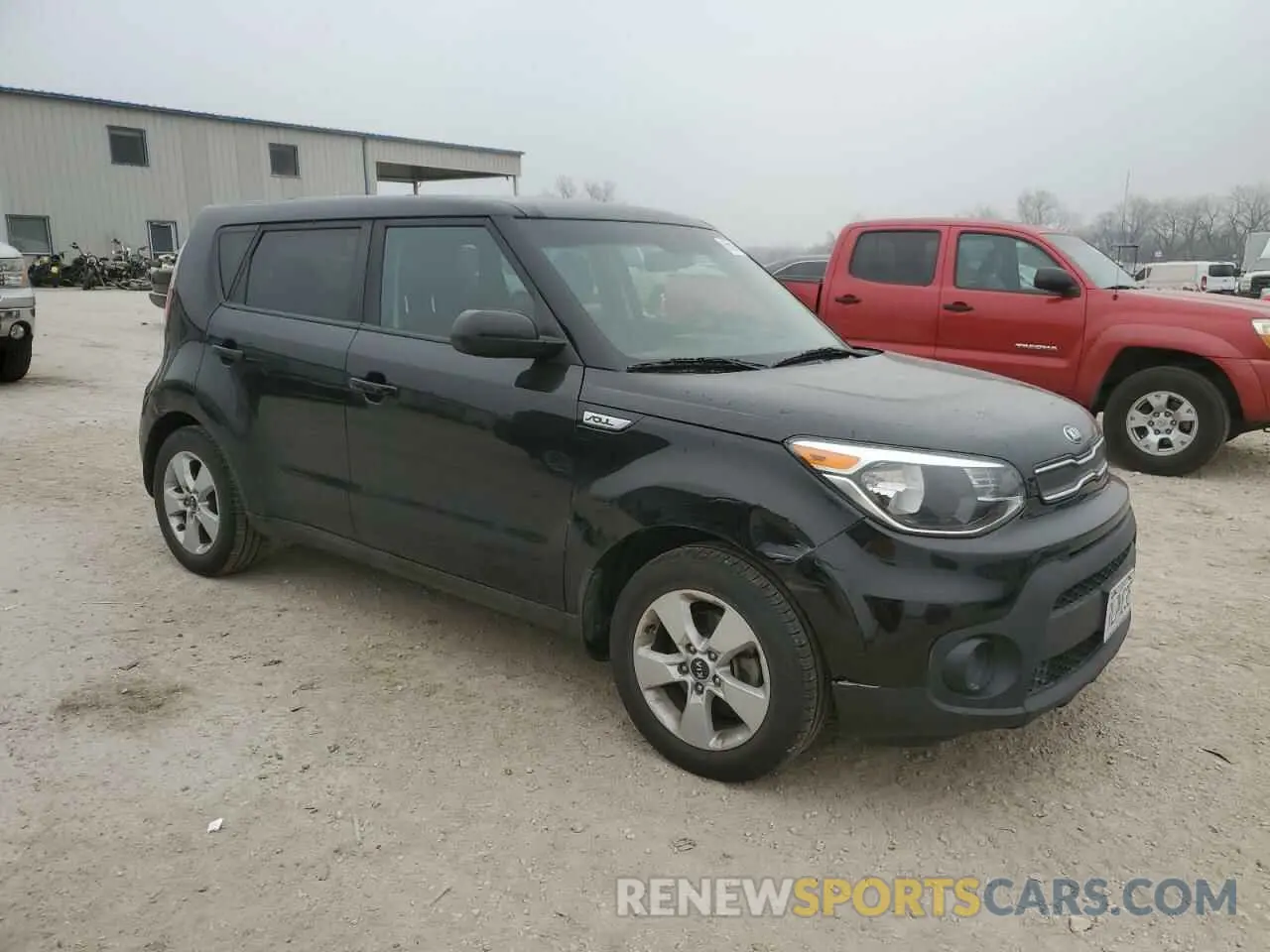 4 Photograph of a damaged car KNDJN2A21K7663203 KIA SOUL 2019