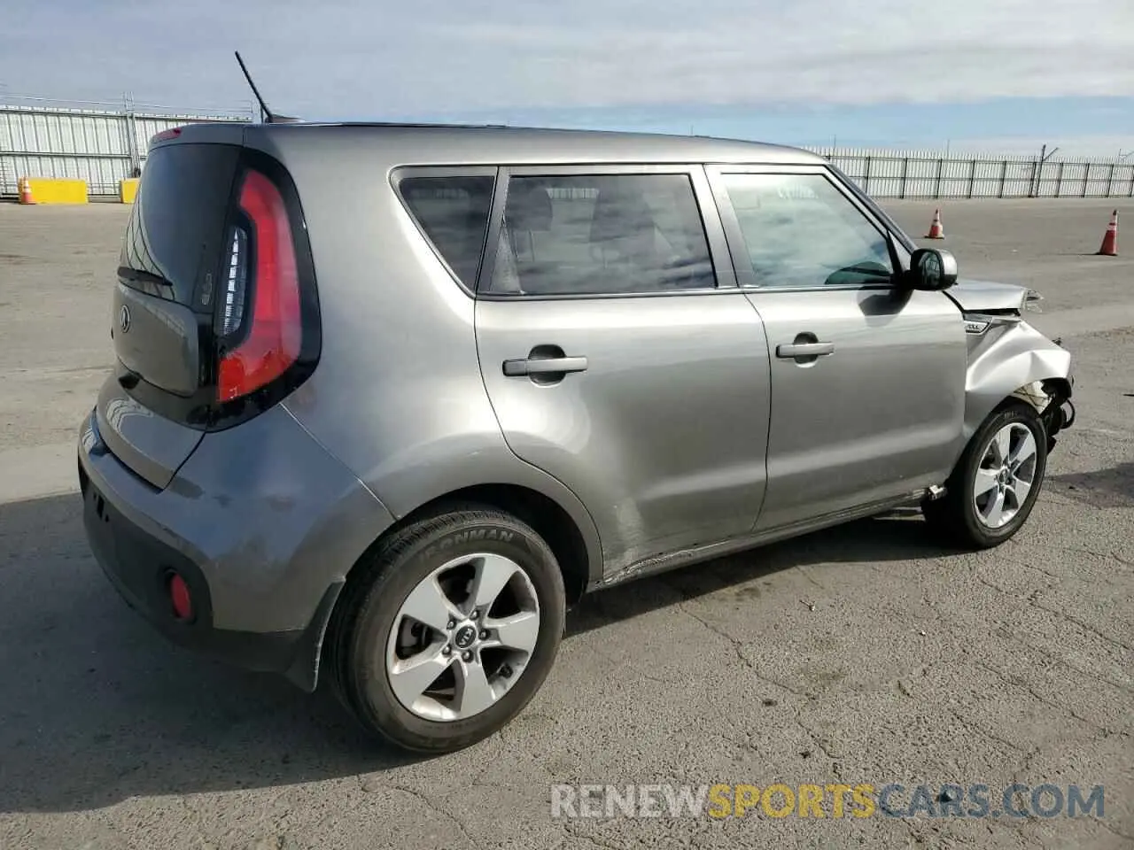 3 Photograph of a damaged car KNDJN2A21K7676260 KIA SOUL 2019