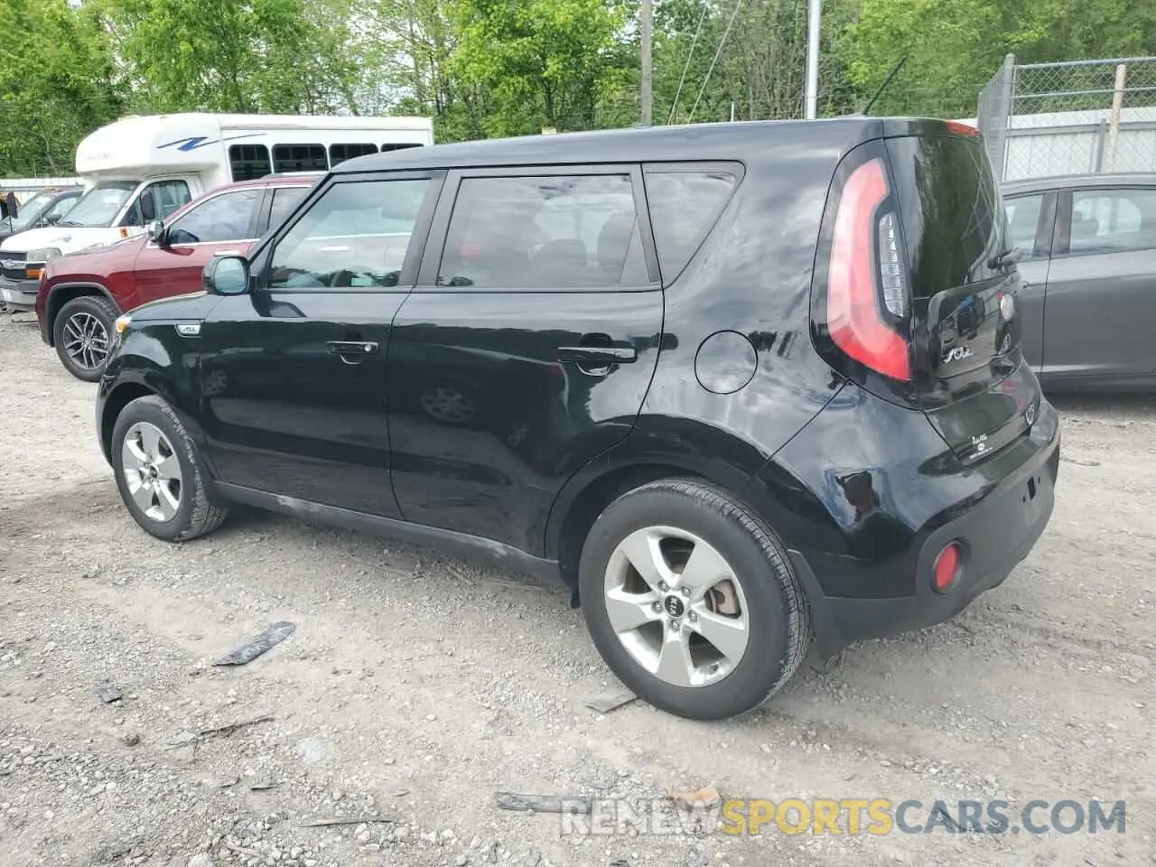 2 Photograph of a damaged car KNDJN2A21K7917346 KIA SOUL 2019