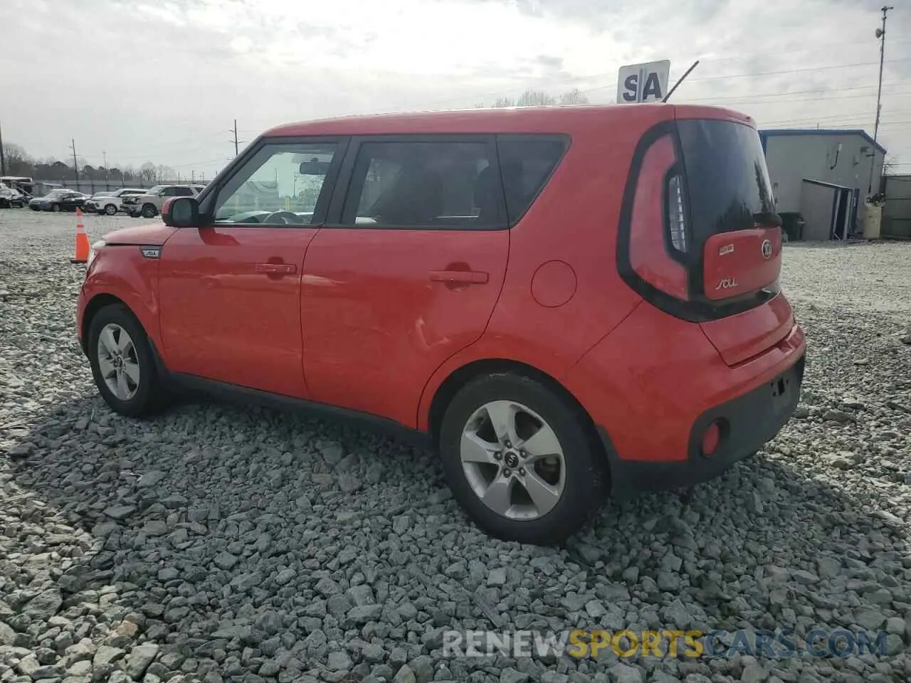 2 Photograph of a damaged car KNDJN2A22K7667339 KIA SOUL 2019