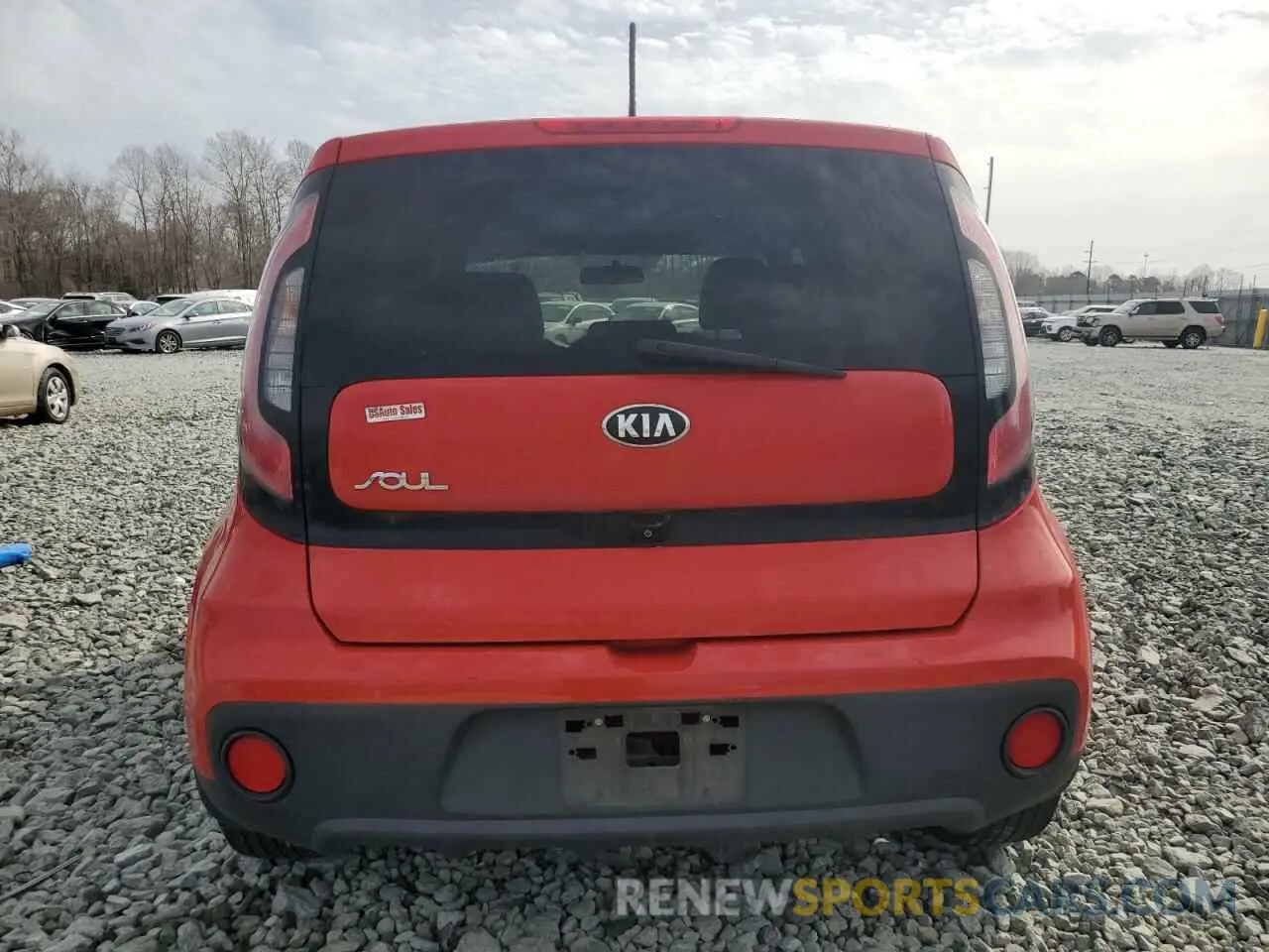 6 Photograph of a damaged car KNDJN2A22K7667339 KIA SOUL 2019